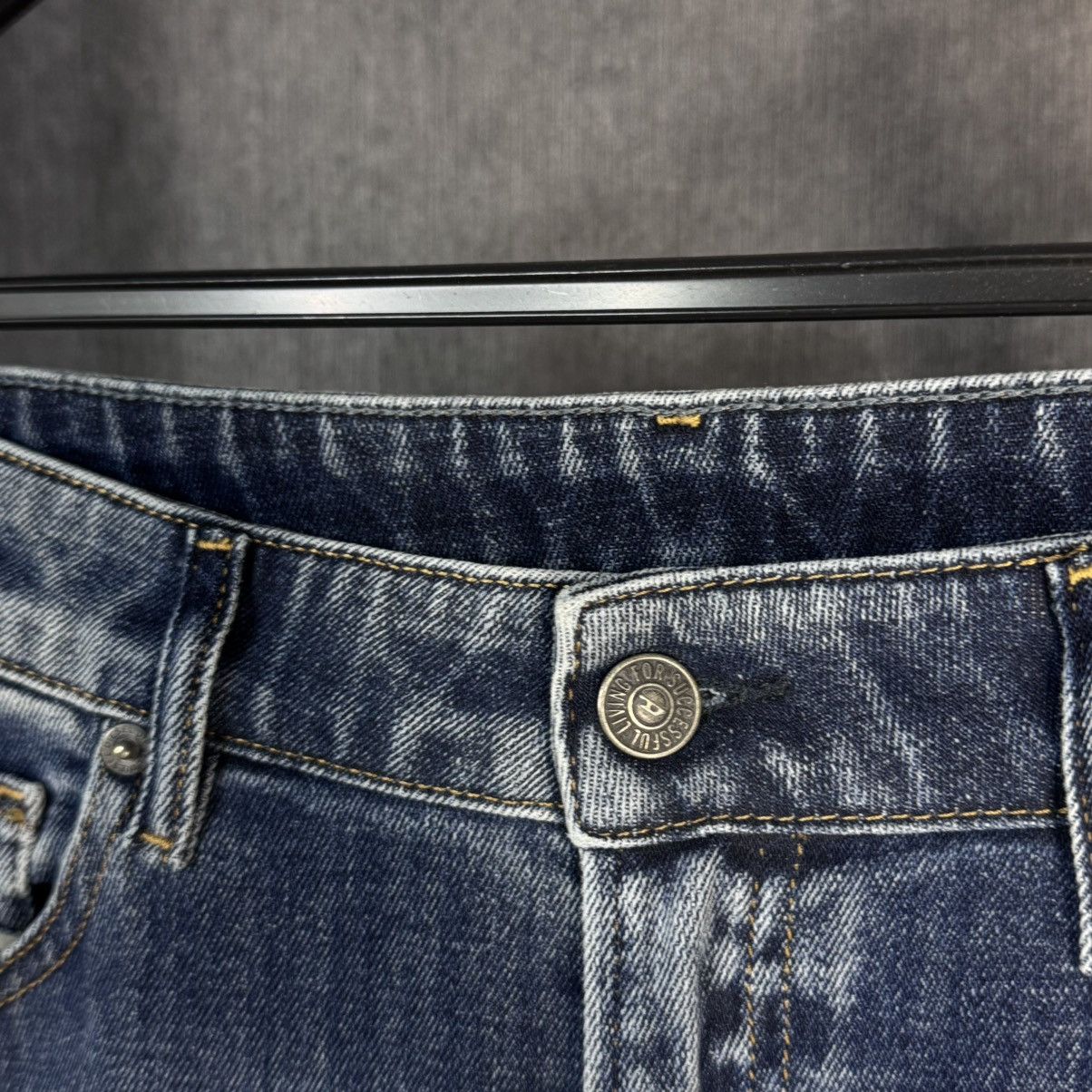 Diesel Black Gold Y2K Diesel 31x32 denim Pants leather label vintage jeans Size US 31 - 3 Thumbnail