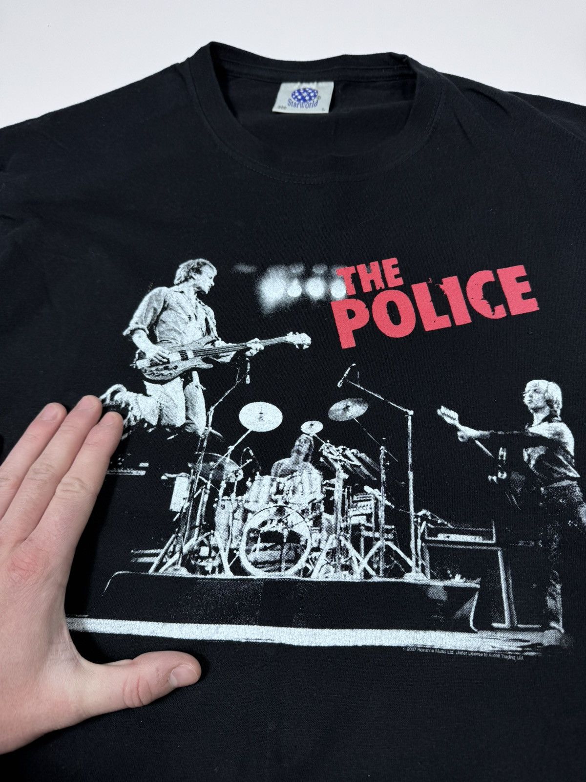 Band Tees The Police "Tour 2007/08" T-Shirt Merchandise size L Size US L / EU 52-54 / 3 - 3 Thumbnail