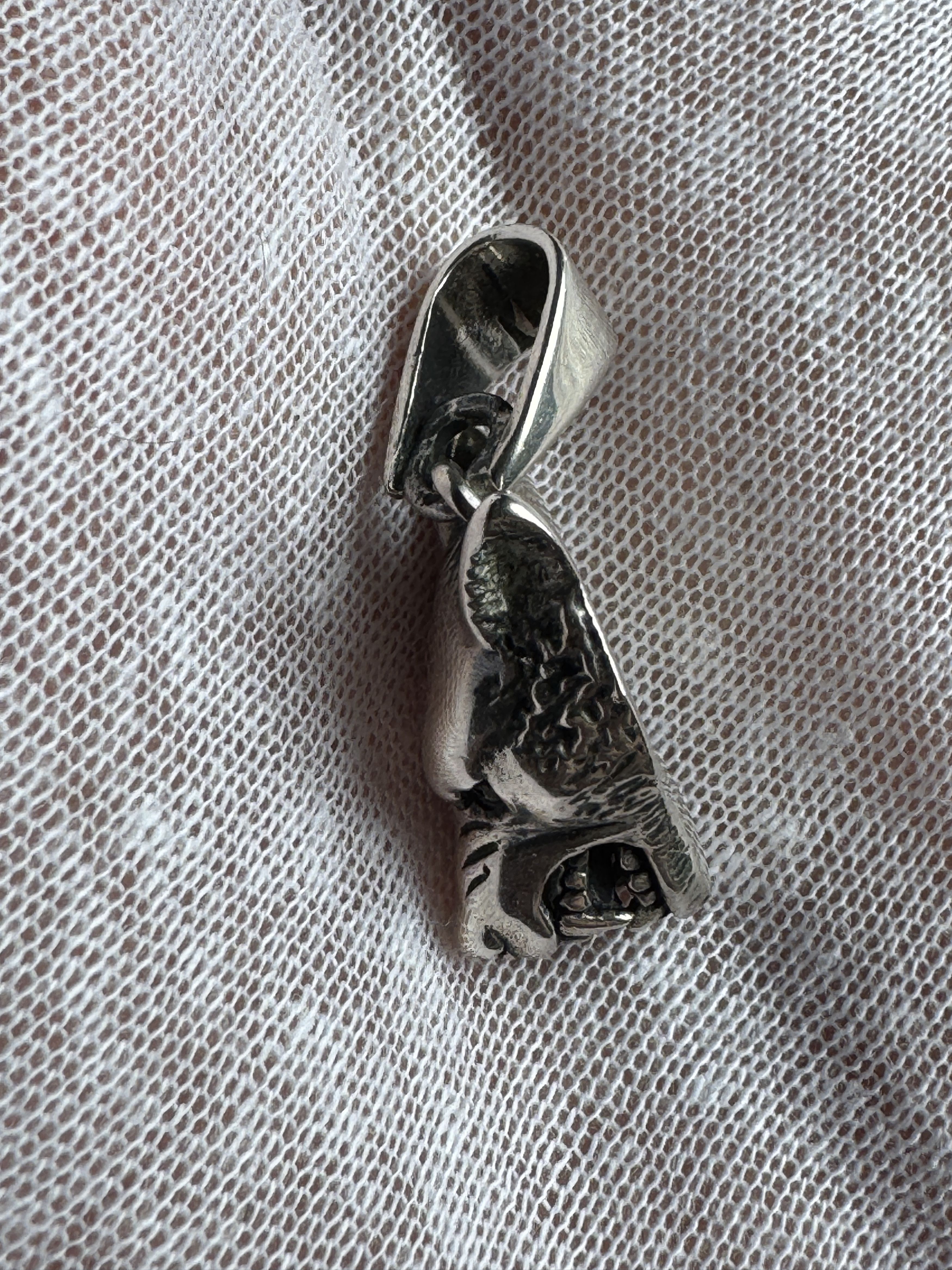The Great Frog Small Wolf Head Pendant Size ONE SIZE - 2 Thumbnail