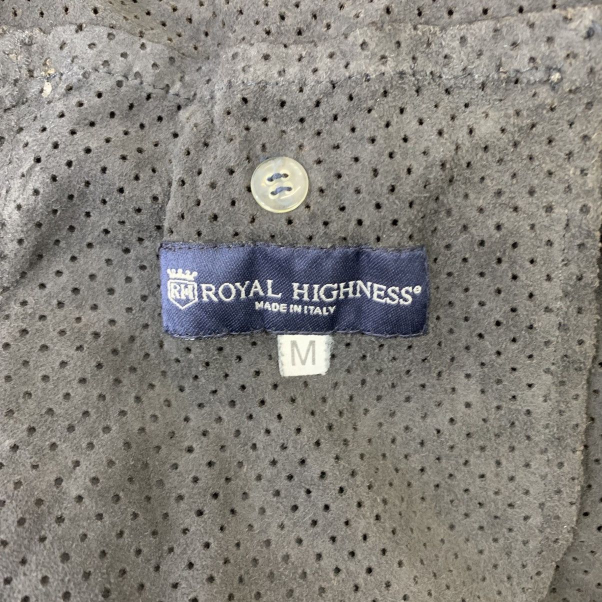 Vintage Vintage ROYAL HIGHNESS Italian Brand Leather Jacket Size US M / EU 48-50 / 2 - 5 Thumbnail
