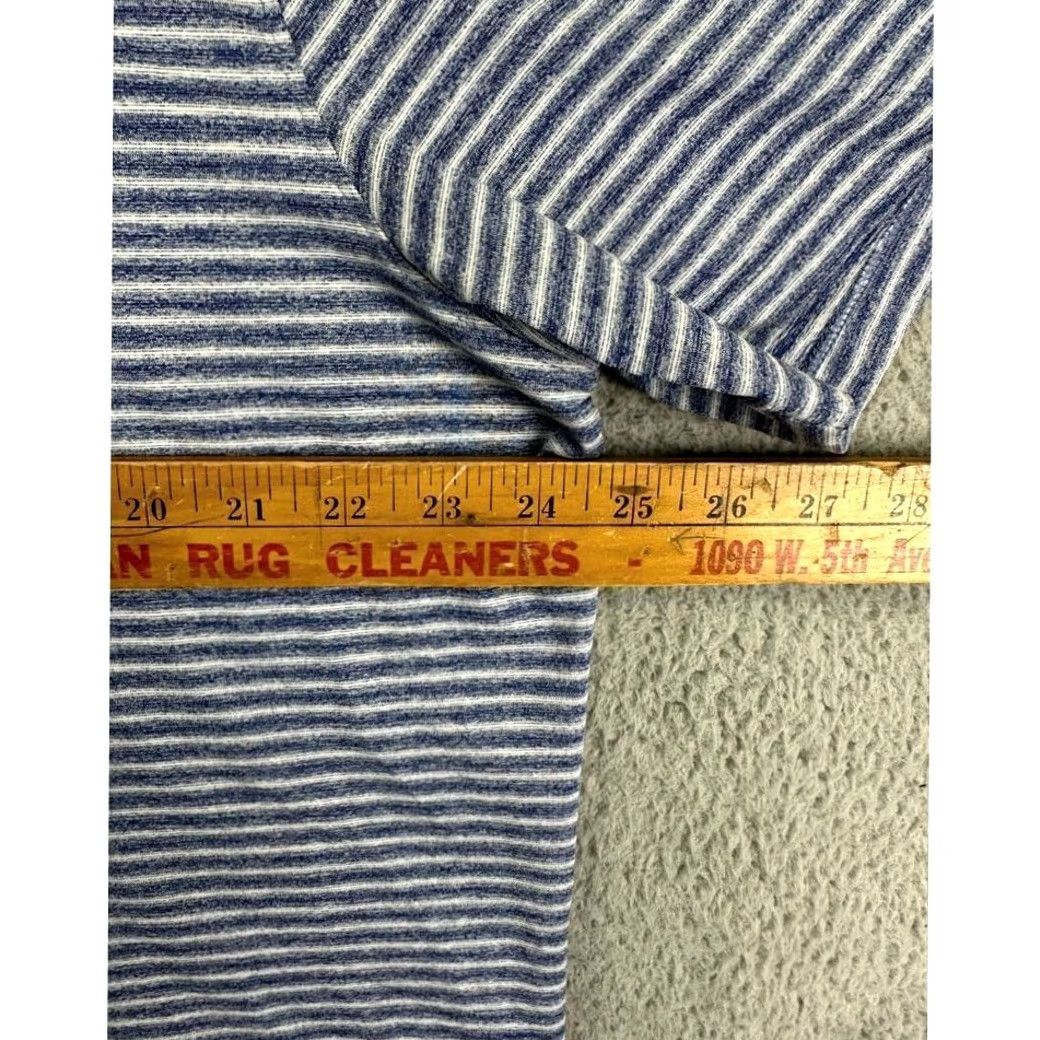 Nike Nike Tiger Woods Golf Polo Shirt Striped Dri-Fit Blue White Mens XL Size US XL / EU 56 / 4 - 7 Thumbnail