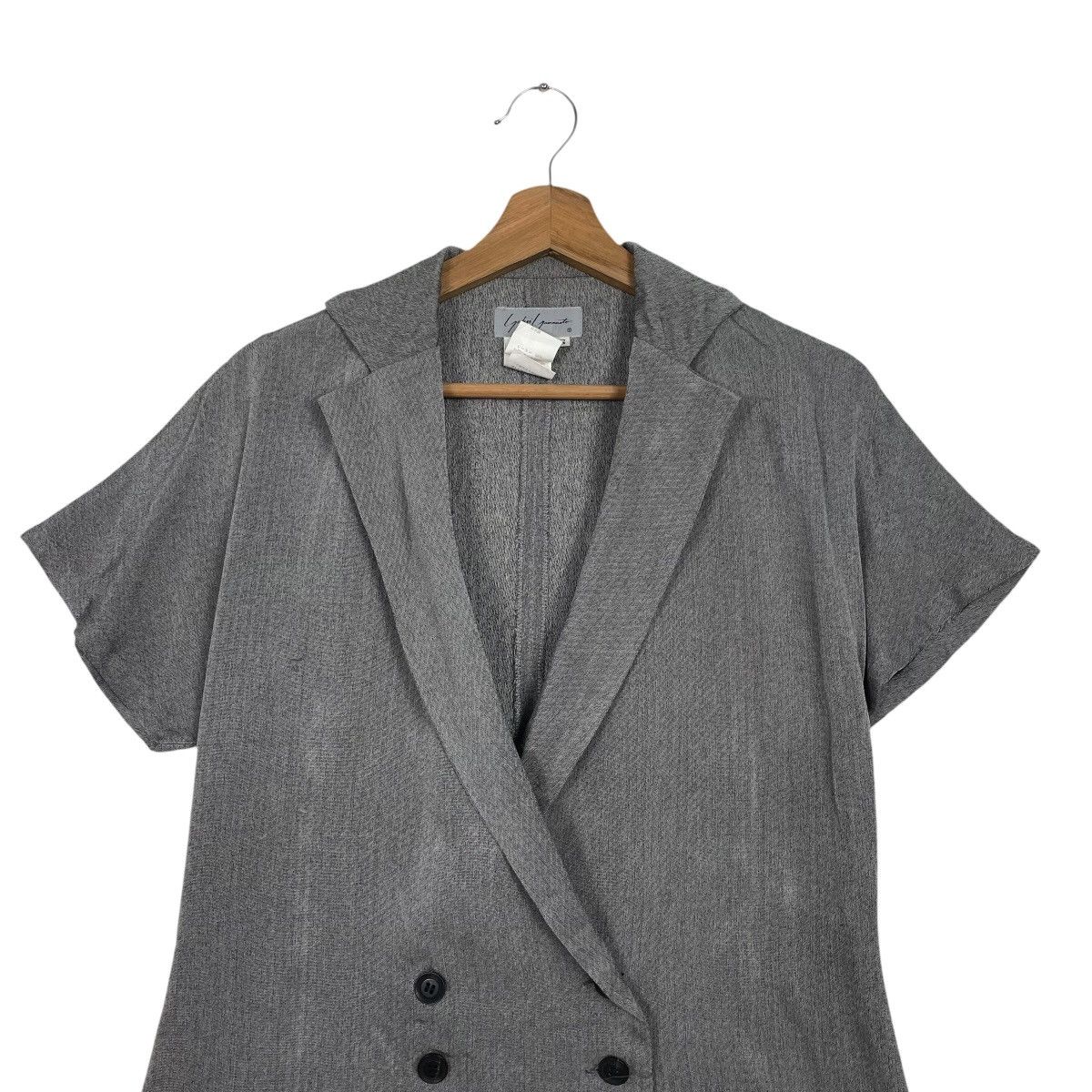 Yohji Yamamoto Yohji Yamamoto Double Breasted Rayon Jacket Size S / US 4 / IT 40 - 2 Thumbnail
