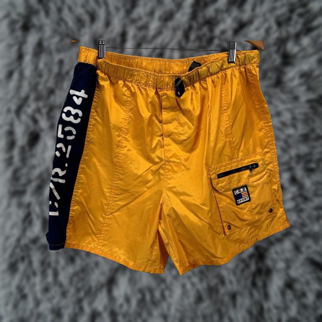 Club Room VINTAGE Club Room Mens Swim Trunks Yellow XLarge 90s Y2K No Lining Bottom Size US 36 / EU 52 - 1 Thumbnail