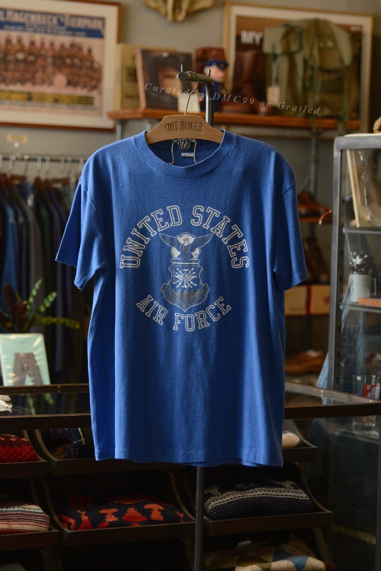 Vintage Vintage 1980s Artex US Air Force Tee Size US M / EU 48-50 / 2 - 1 Thumbnail