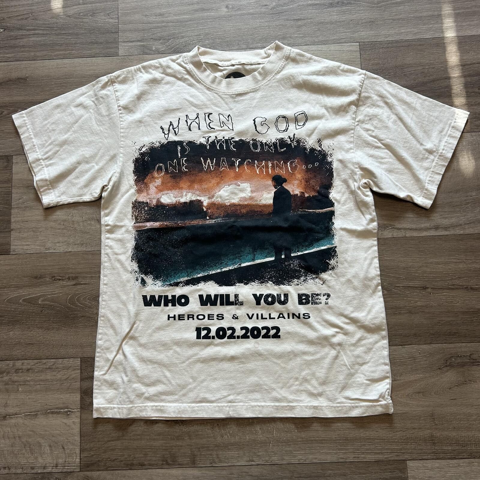 Unknown London Metro Boomin 2022 Hero’s and Villans Tour T Shirt size M Size ONE SIZE - 2 Thumbnail