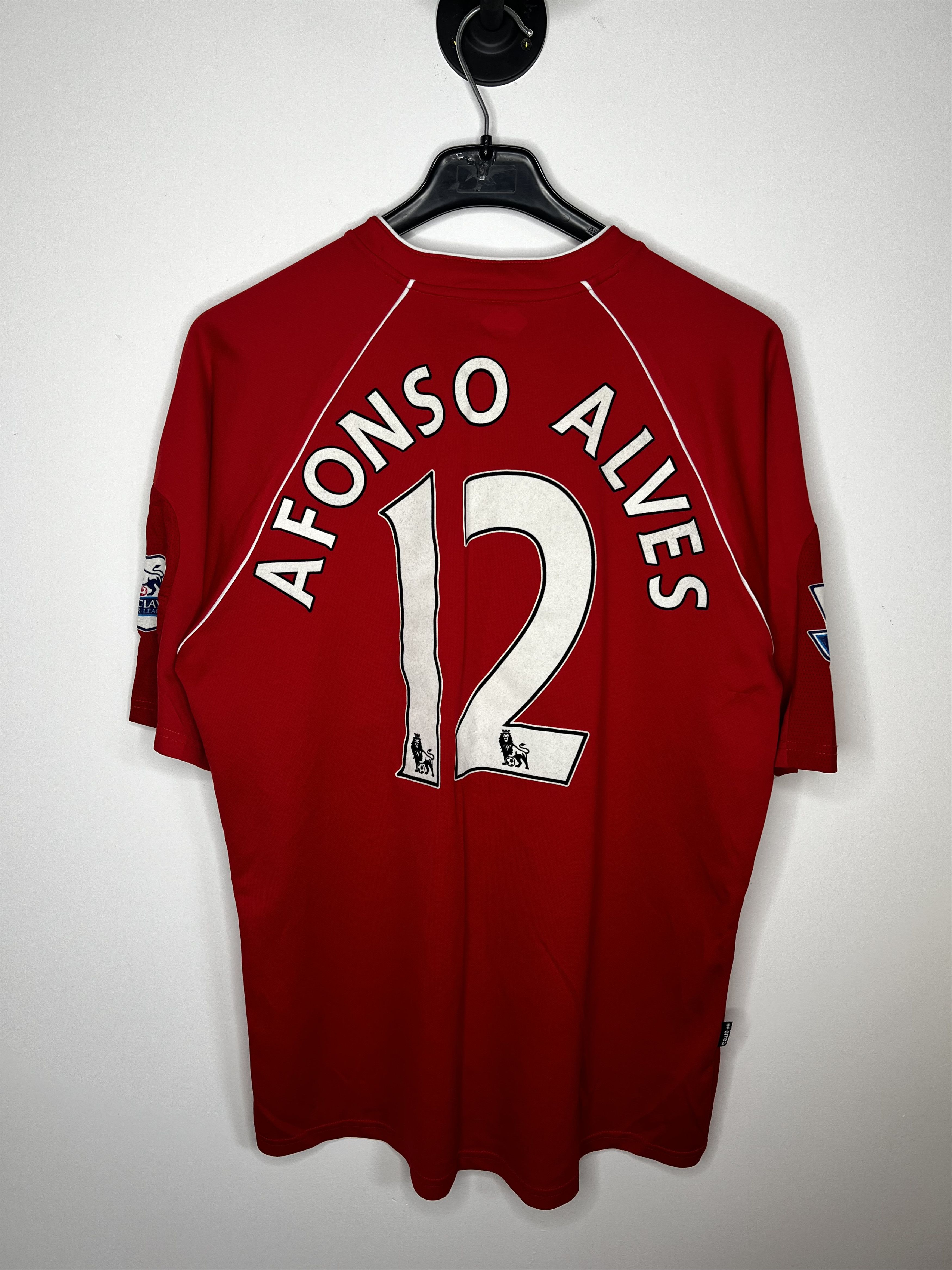 Errea MIDDLESBROUGH 2008 HOME MATCH ISSUE FOOTBALL SHIRT SOCCER Size US XXL / EU 58 / 5 - 1 Thumbnail