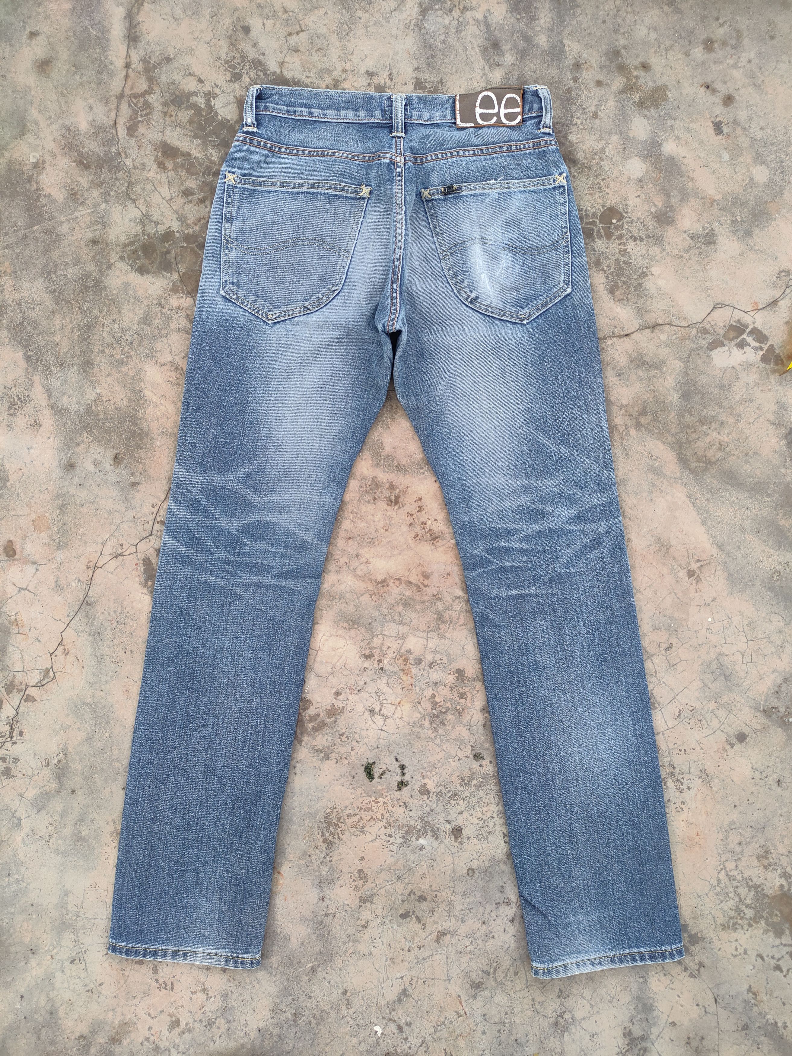 Lee VINTAGE LEE 101 FADED DISTRESSED JEANS DENIM PANTS Size US 29 - 10 Thumbnail