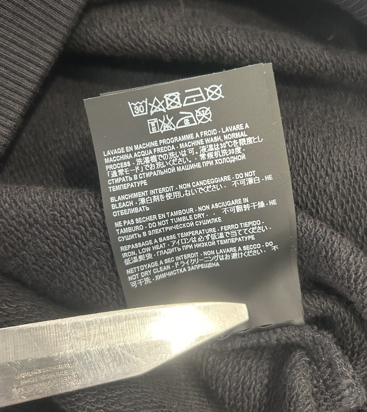 Saint Laurent Paris Saint Laurent Paris 1971 Black Hoodie Size US M / EU 48-50 / 2 - 6 Thumbnail