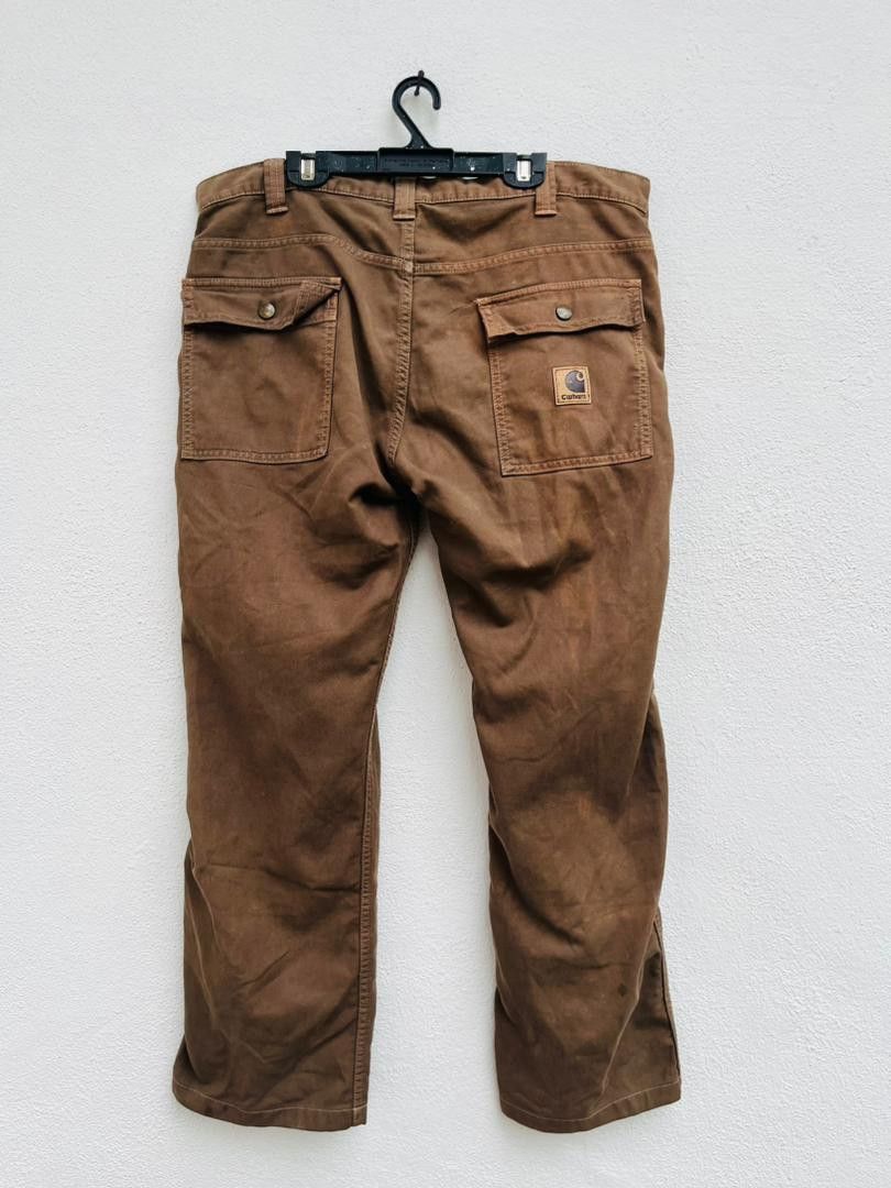 Carhartt Vintage Carhatt Bush Pant Hip Hop Streetwear Fashion Style Size US 34 / EU 50 - 2 Thumbnail