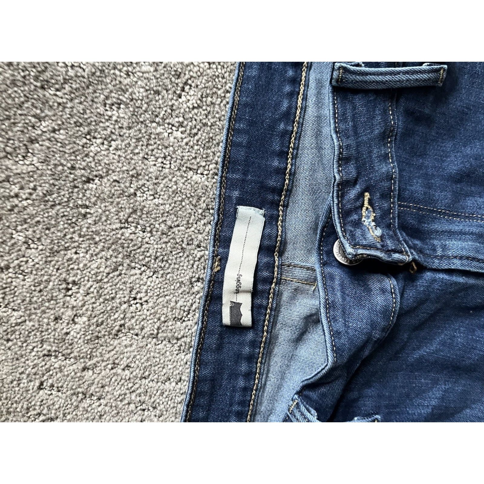 Levi's Levi's Jeans Skinny Legging Blue Denim City USA Modern 33x29 16 Women Regular Belt Loops Cotton Blend Vintage No Size 38" / US 16 / IT 52 - 5 Thumbnail