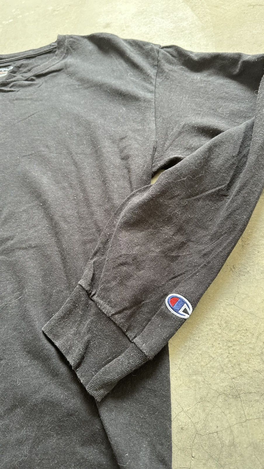 Champion × Vintage CHAMPION LONG SLEEVE TEE Size US L / EU 52-54 / 3 - 3 Thumbnail
