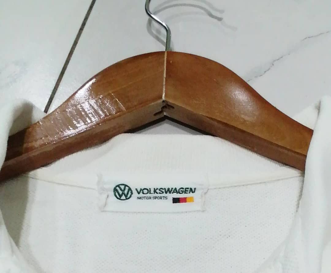 Vintage Vintage Volkswagen Golf Knitwear Small Logo polo German Size US L / EU 52-54 / 3 - 1 Thumbnail