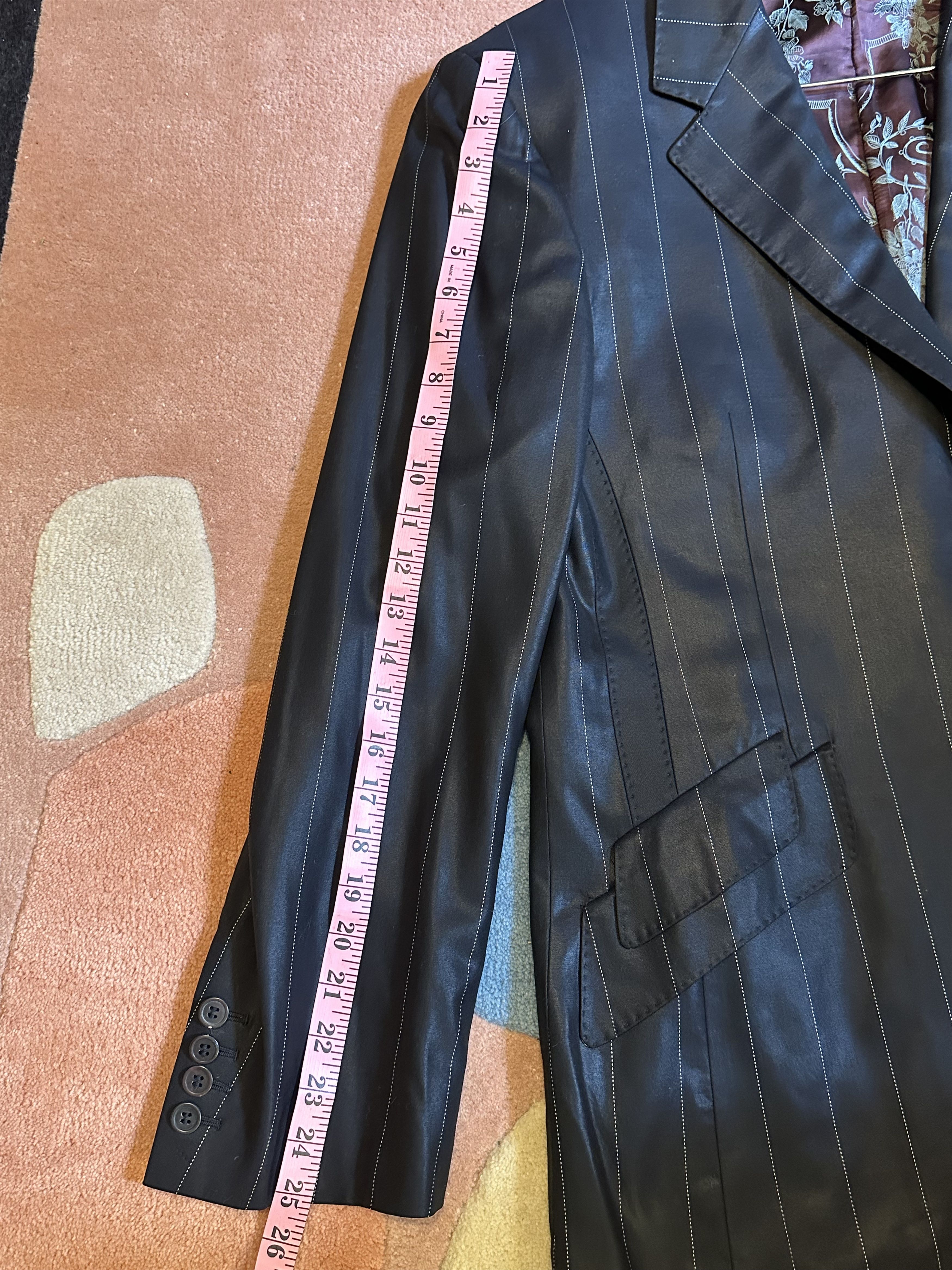 Paul Smith Vintage Paul Smith Pinstripe Suit Size 44R - 7 Thumbnail