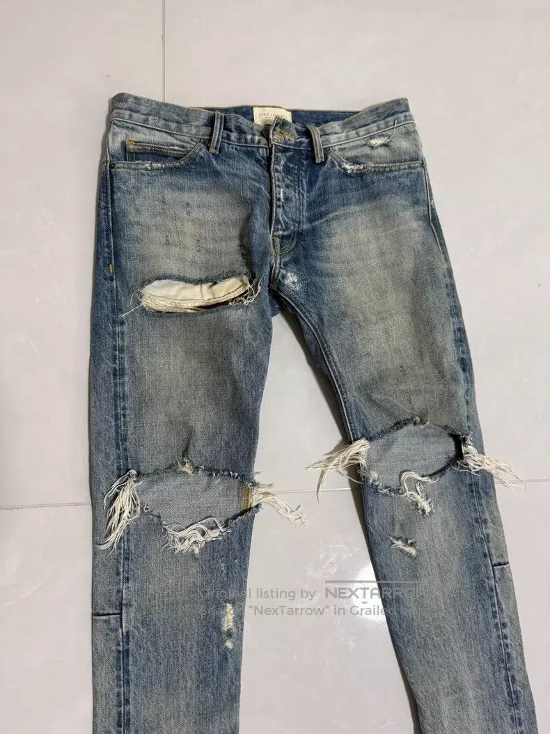 Fear of God Fear of God 2 batches of blue cattle Size US 29 - 2 Thumbnail