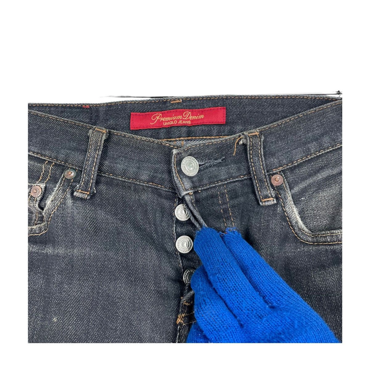 Japanese Brand × Le Grande Bleu (L.G.B.) × Uniqlo 💥UNIQLO JAPAN DENIM SKINNY JEAN Size US 30 / EU 46 - 7 Thumbnail