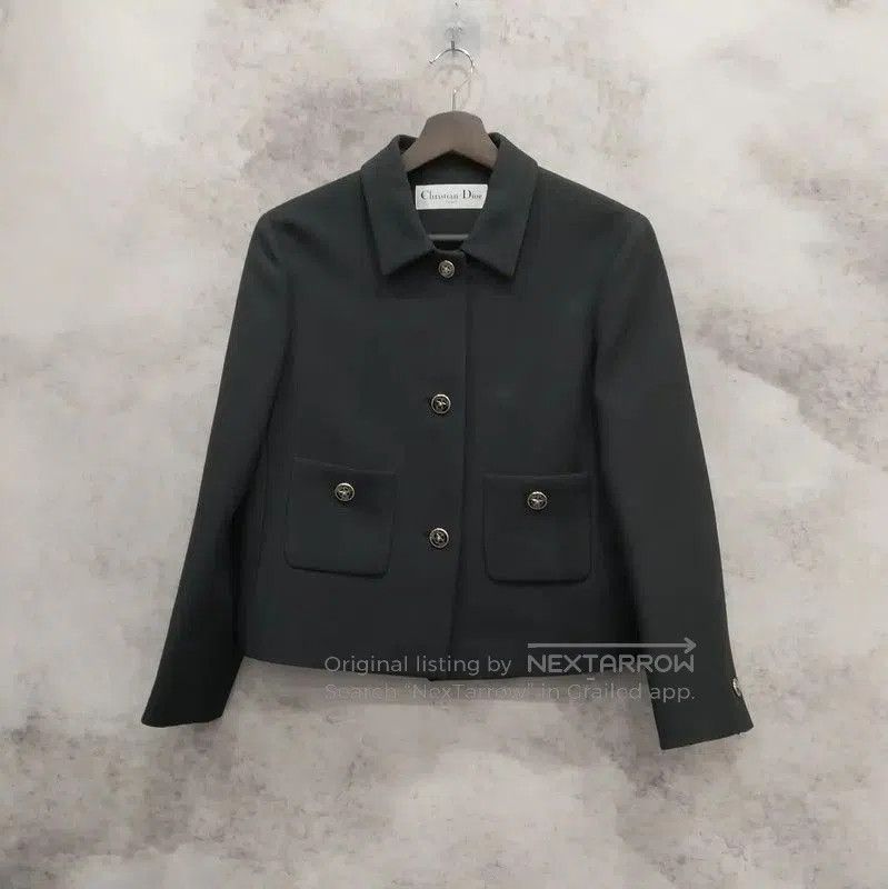 Dior Dior Black Spring Autumn Jacket for Women . Size M / US 6-8 / IT 42-44 - 1 Thumbnail