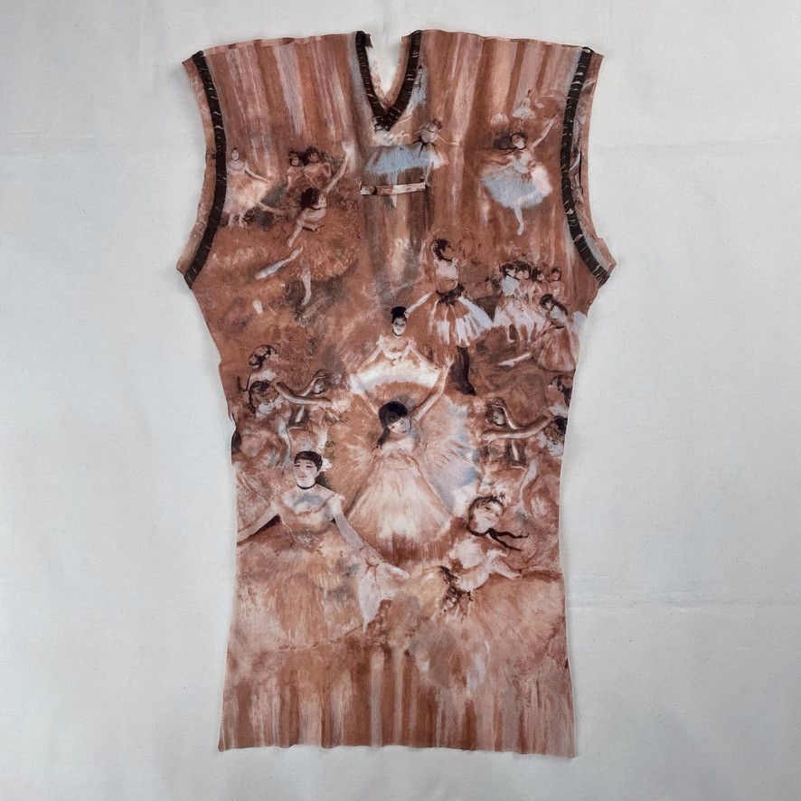 Jean Paul Gaultier SS2004 Jean Paul Gaultier Degas Ballerina Mesh Top Skirt Set Size M / US 6-8 / IT 42-44 - 3 Thumbnail