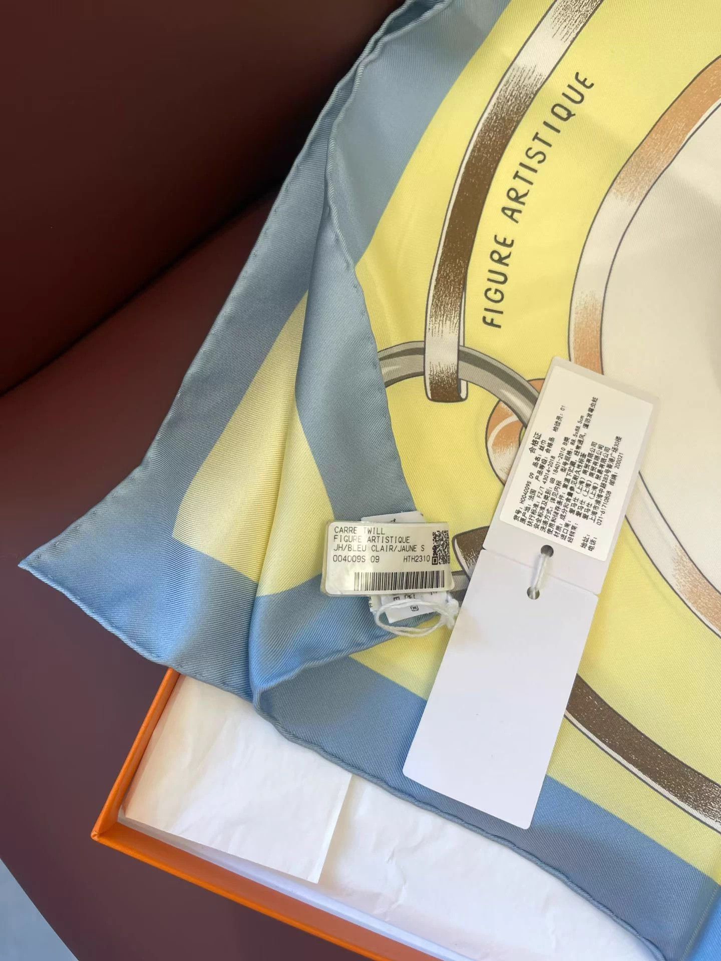 Hermes Hermès Artistic Silk Scarf 90x90 AE874 Size ONE SIZE - 4 Thumbnail