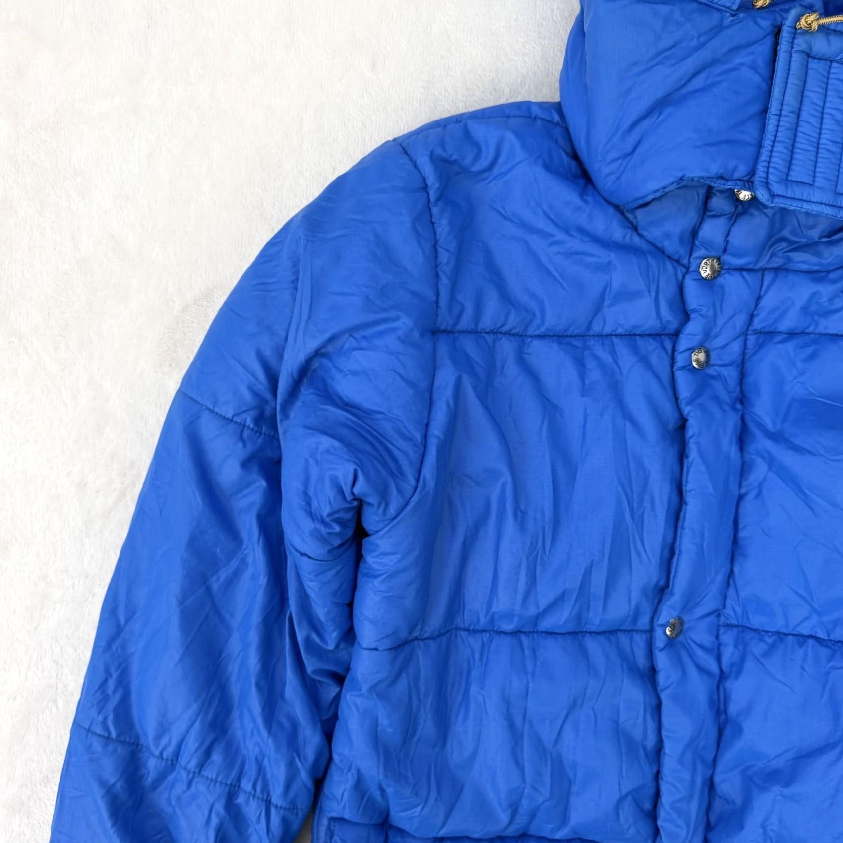The North Face VINTAGE The North Face Puffer Jacket Mens M Blue Hooded Zip Up Size US M / EU 48-50 / 2 - 5 Thumbnail