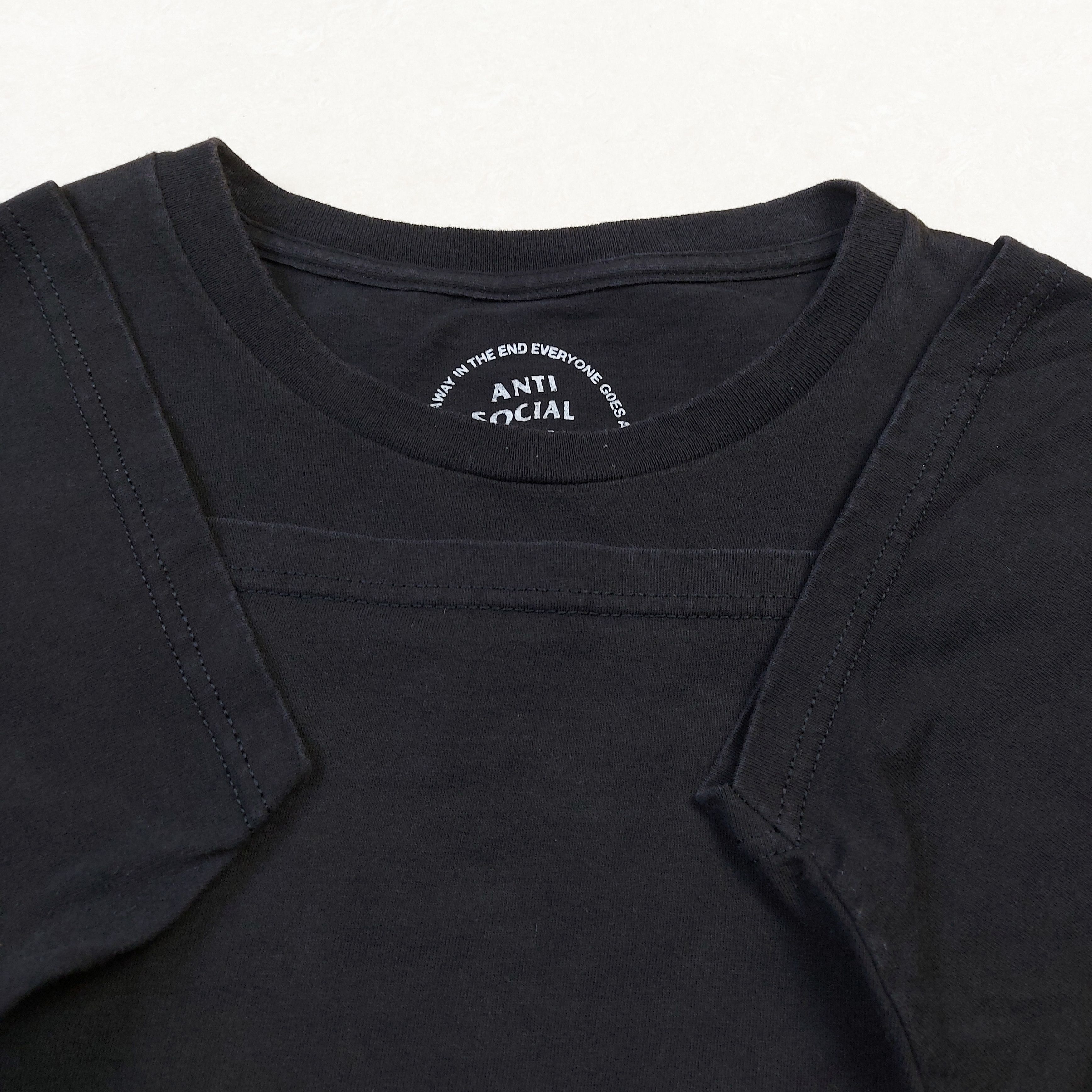 Anti Social Social Club Anti Social Social Club x Braking Point Members Only TEE Size US XXL / EU 58 / 5 - 9 Thumbnail