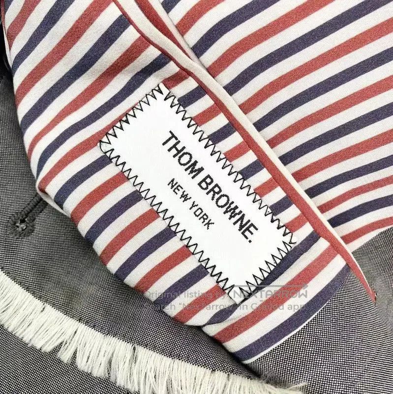Thom Browne Thom Browne Gray Wool Women's Coat . Size XXS / US 00 / IT 34 - 4 Thumbnail