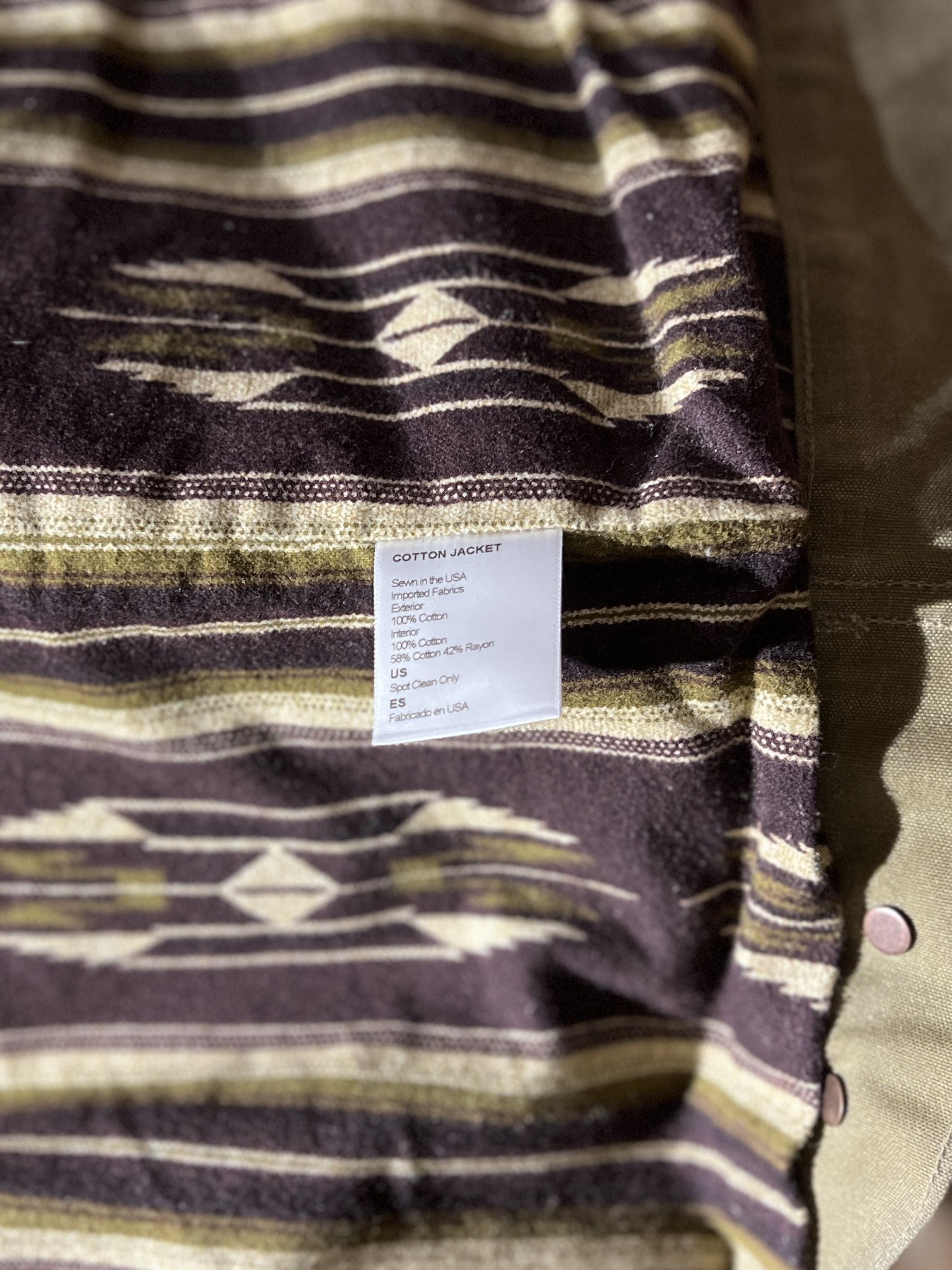 Freenote Cloth Freenote Cloth Riders Jacket Waxed Canvas Tobacco Purple Int Size US M / EU 48-50 / 2 - 8 Thumbnail