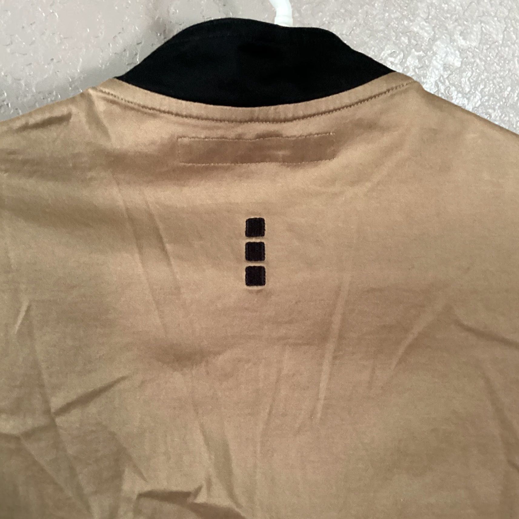 Pinko Jamie Sadock Womens Top Short Sleeve Brown Black Pink Studded Golf Tennis Size S V-Neck Pullover Casual Shirt Womens Modern Sports Golf Size S / US 4 / IT 40 - 4 Thumbnail