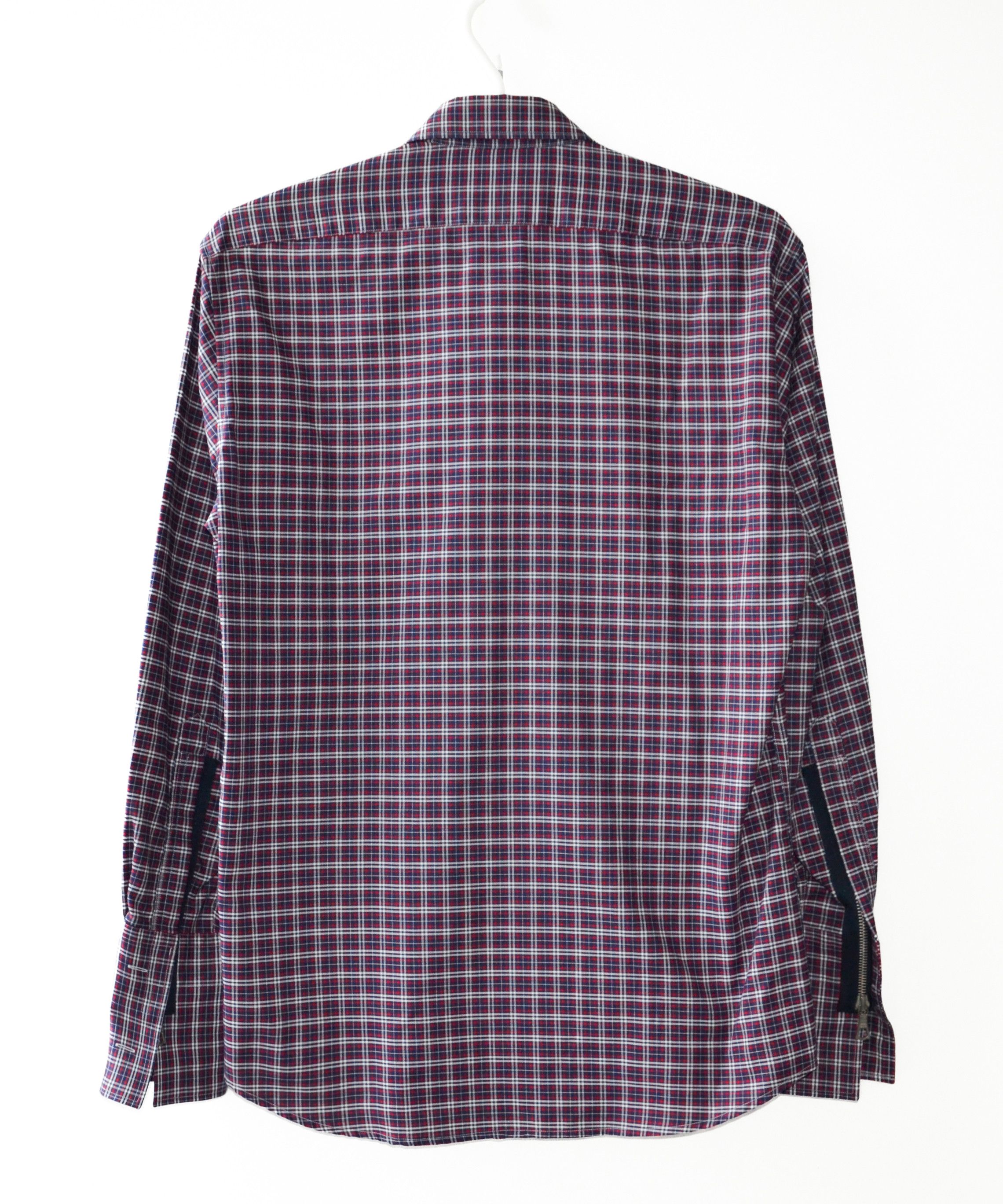 Dries Van Noten DRIES VAN NOTEN Shirt Long Sleeve Full Zip Check Size 46 Size US S / EU 44-46 / 1 - 8 Thumbnail