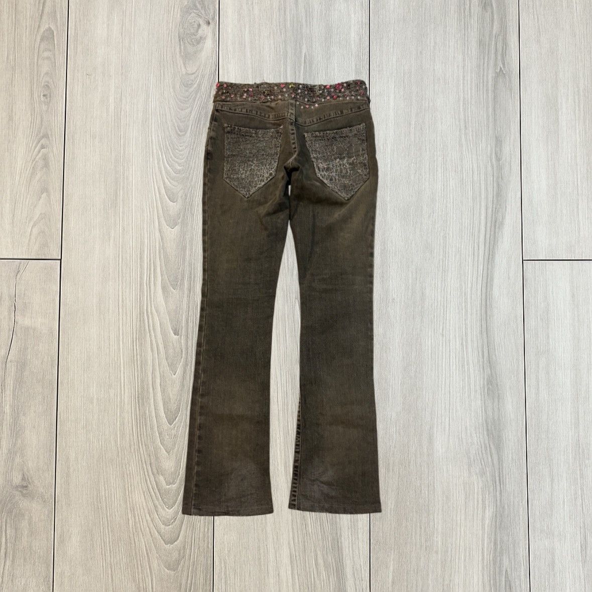 Richmond Denim John Richmond AW04 Jewel Embellished Chain Denim Size US 30 / EU 46 - 3 Thumbnail