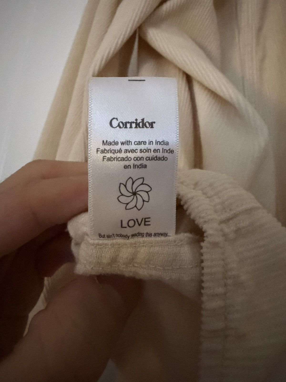 Corridor Corridor Corduroy Shirt — Yellow Size US L / EU 52-54 / 3 - 4 Thumbnail