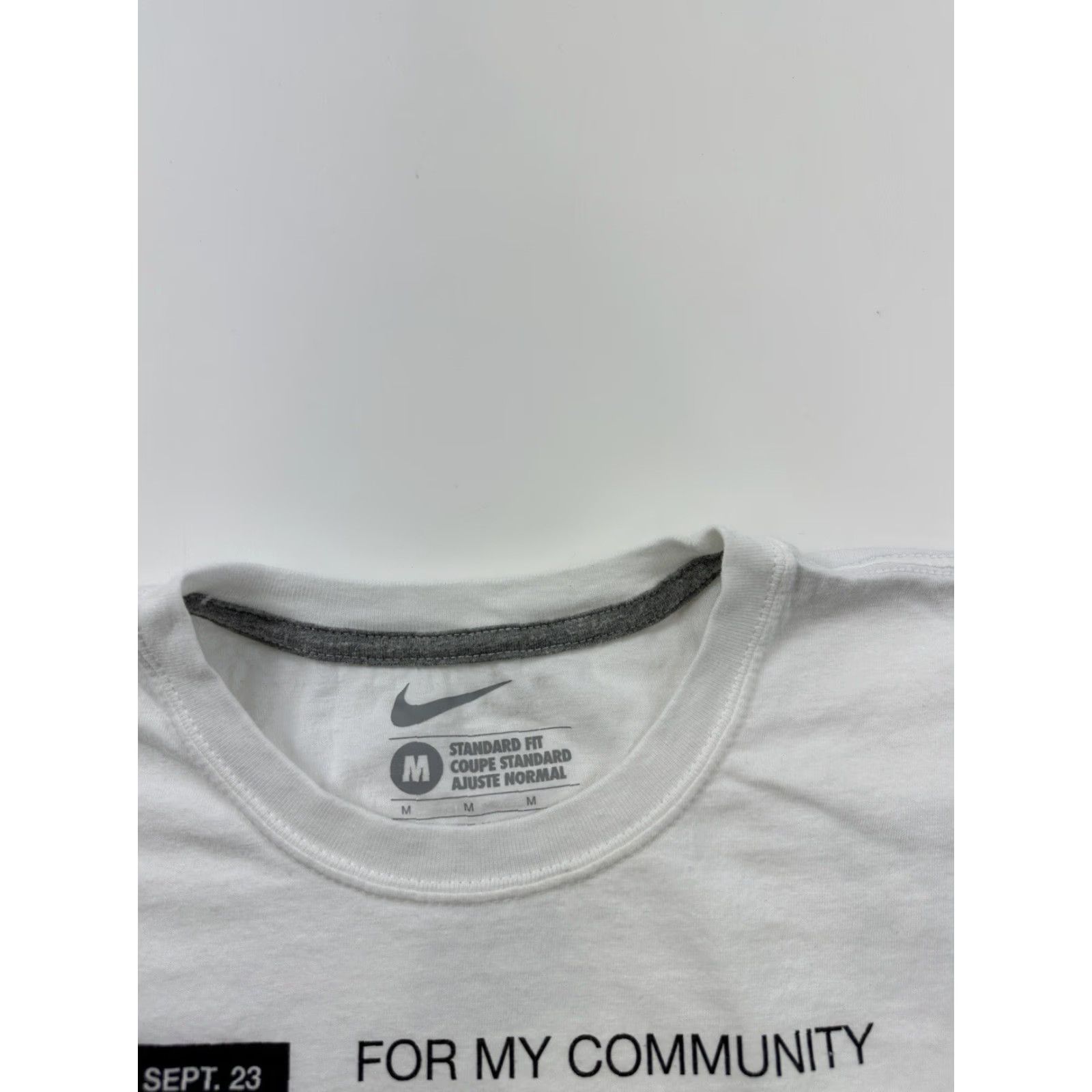 Nike Nike Shirt Mens Medium White AIDS Walk 2012 Portland Oregon Size US M / EU 48-50 / 2 - 5 Thumbnail