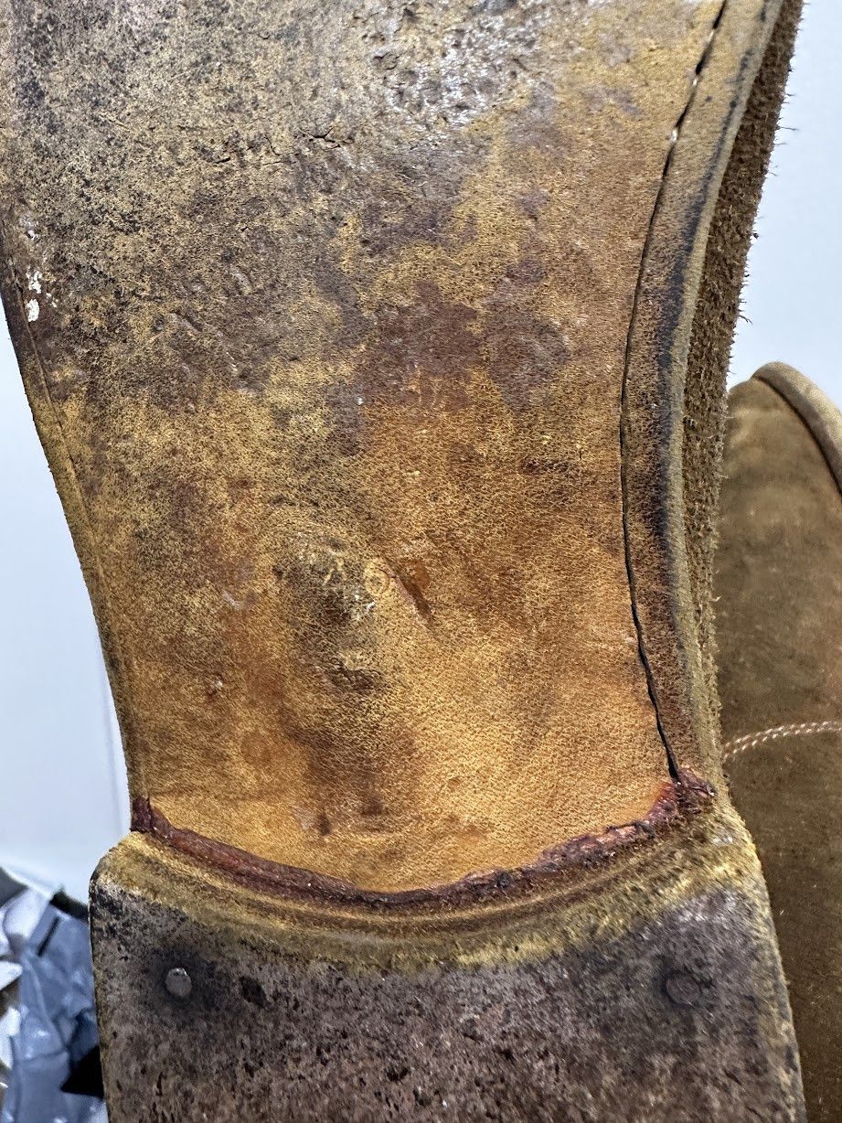 Guidi Collector piece: GUIDI. 987 Reverse bison. Horse lined. Size US 13 / EU 46 - 8 Thumbnail