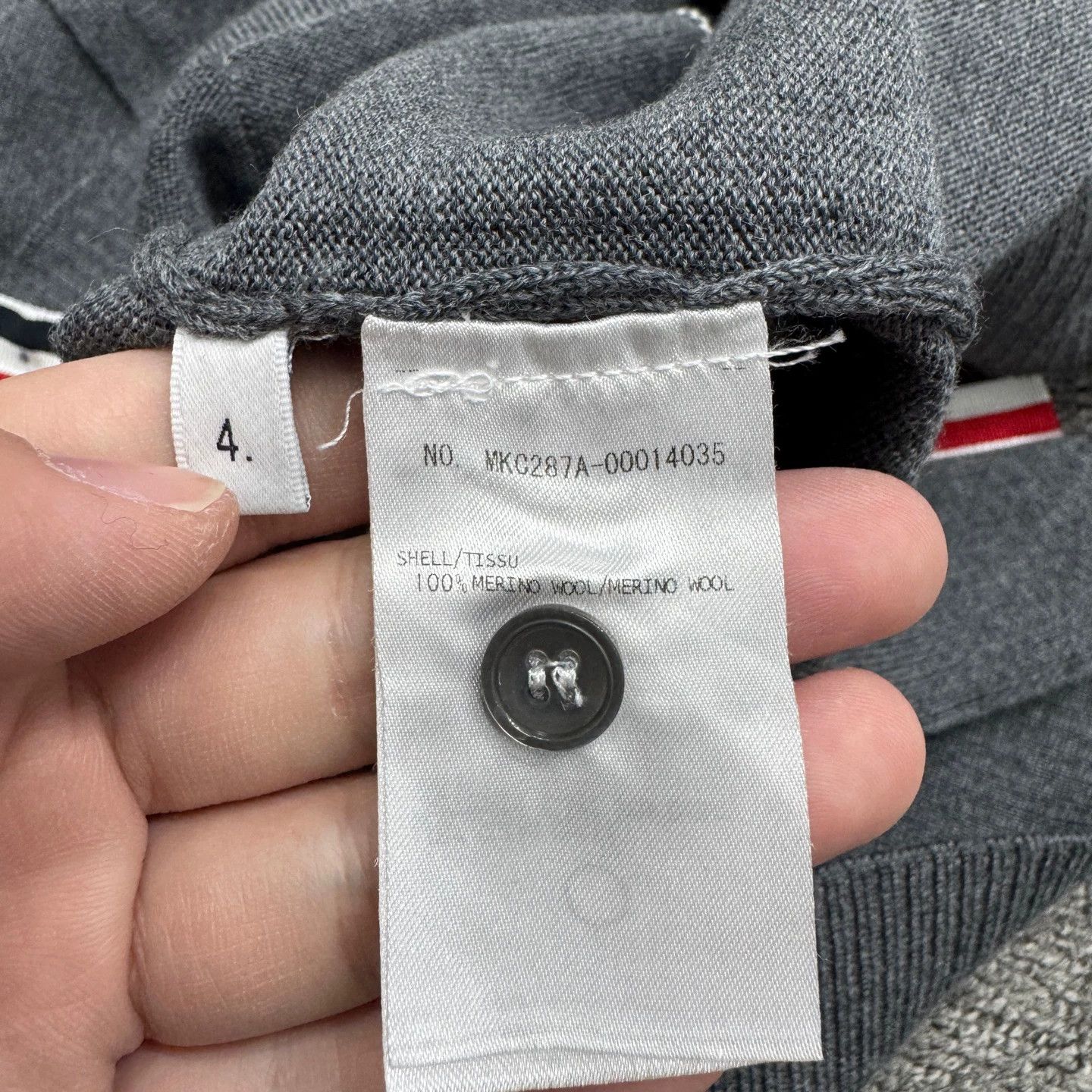 Thom Browne Thom Browne Striped Wool Knit Hoodie 4 Size US XL / EU 56 / 4 - 3 Thumbnail