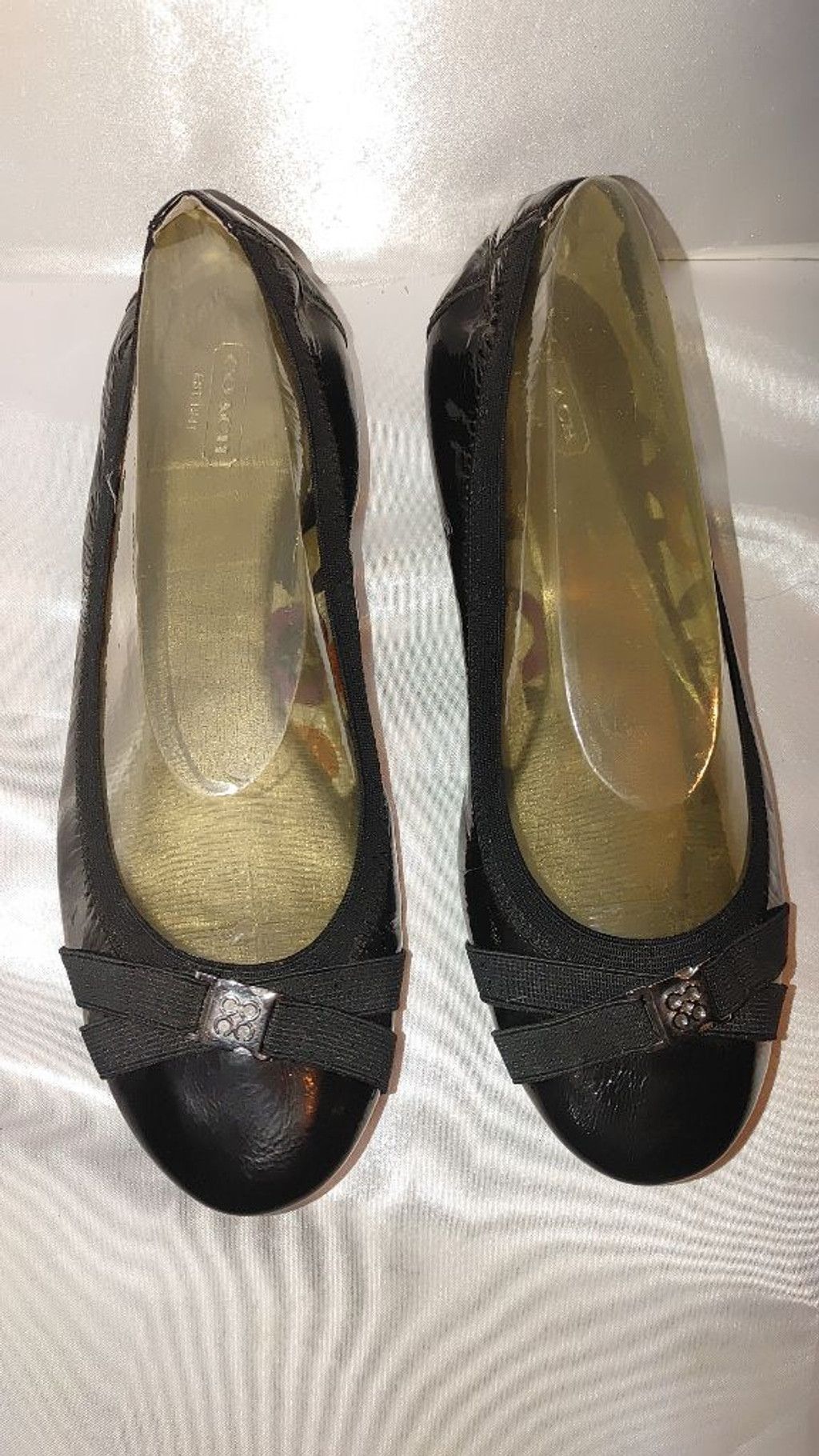 Coach Coach Dwyer Patent Leather Ballet Flats Size 10B Size US 10 / IT 40 - 6 Thumbnail