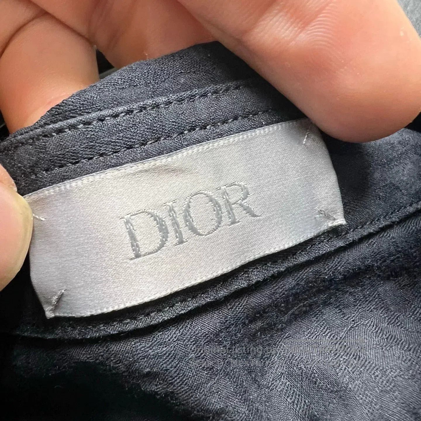 Dior dior black logo print long sleeve shirt. Size US L / EU 52-54 / 3 - 5 Thumbnail