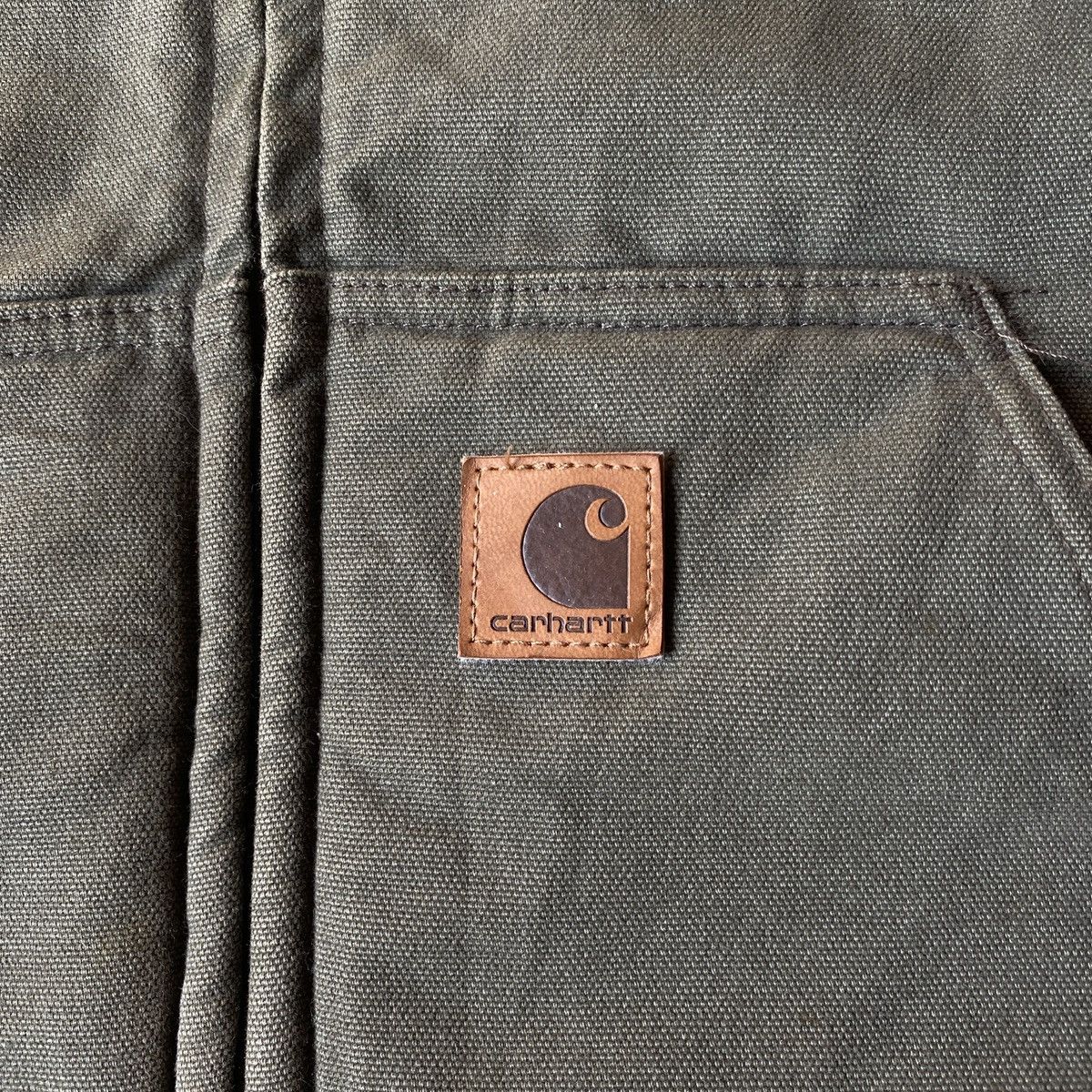 Carhartt Carhartt sherpa vest (green olive)✅🤝🏻 Size US XL / EU 56 / 4 - 3 Thumbnail