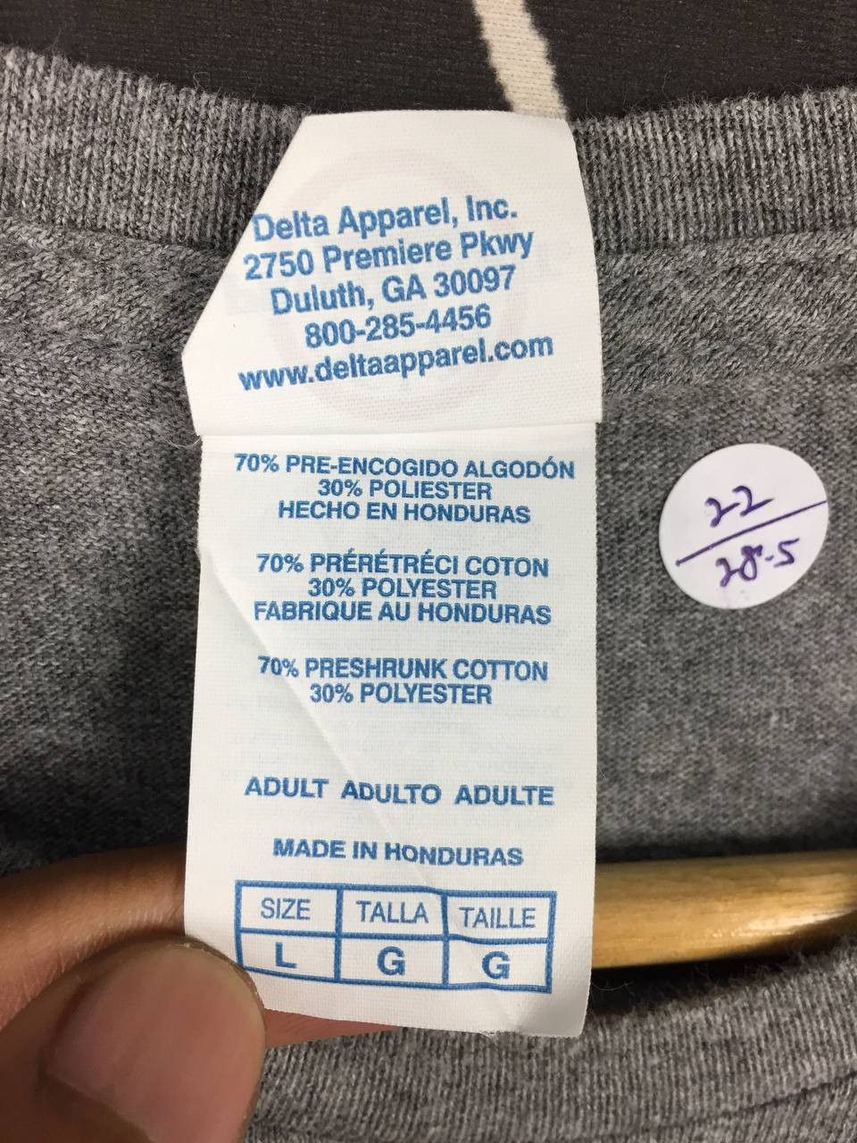 Delta × Vintage Vtg Y2K Go Ahead Call The Cops Funny Humor Wording Tee Size US L / EU 52-54 / 3 - 9 Thumbnail