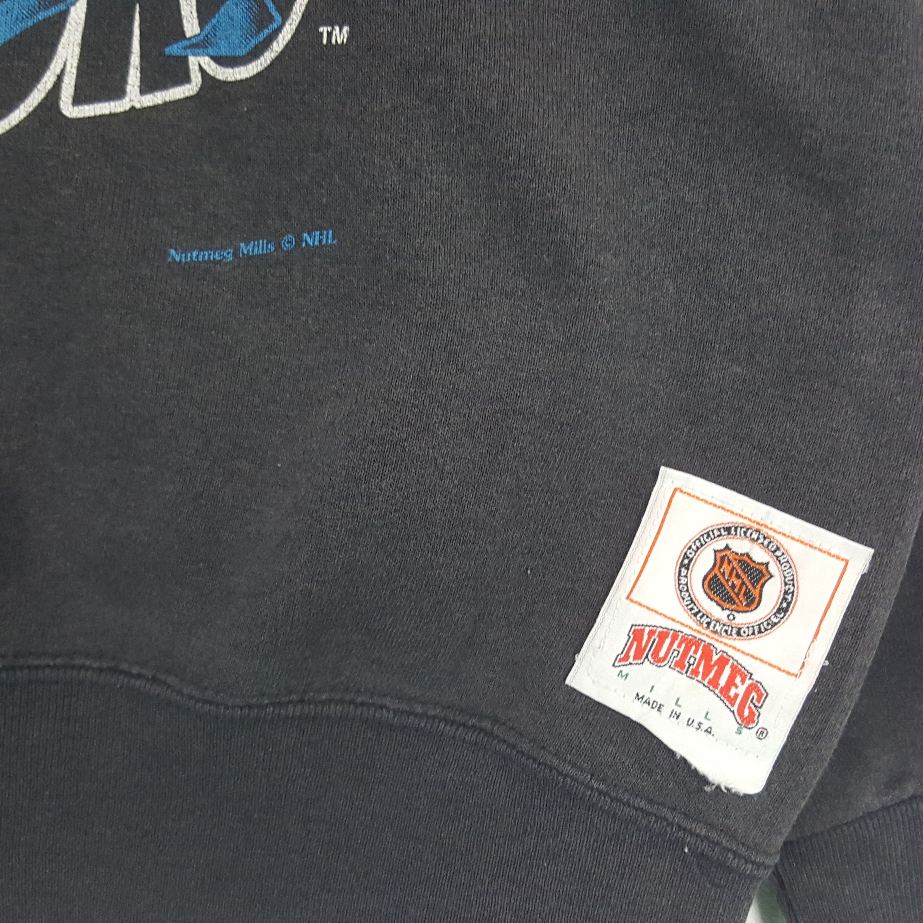 Nutmeg × Vintage Vintage Kick Ice Michtyducks Sweatshirt Size US L / EU 52-54 / 3 - 3 Thumbnail