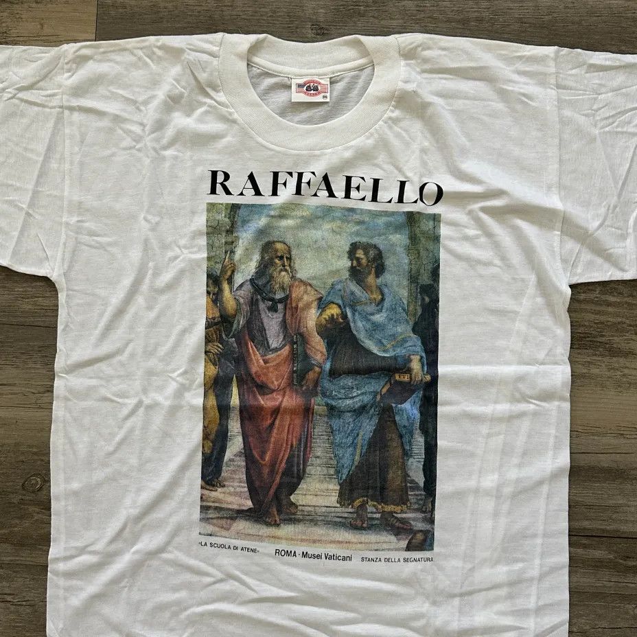 Other Vintage Raffaello Roma Musei Vaticani T-Shirt Size US M / EU 48-50 / 2 - 2 Thumbnail