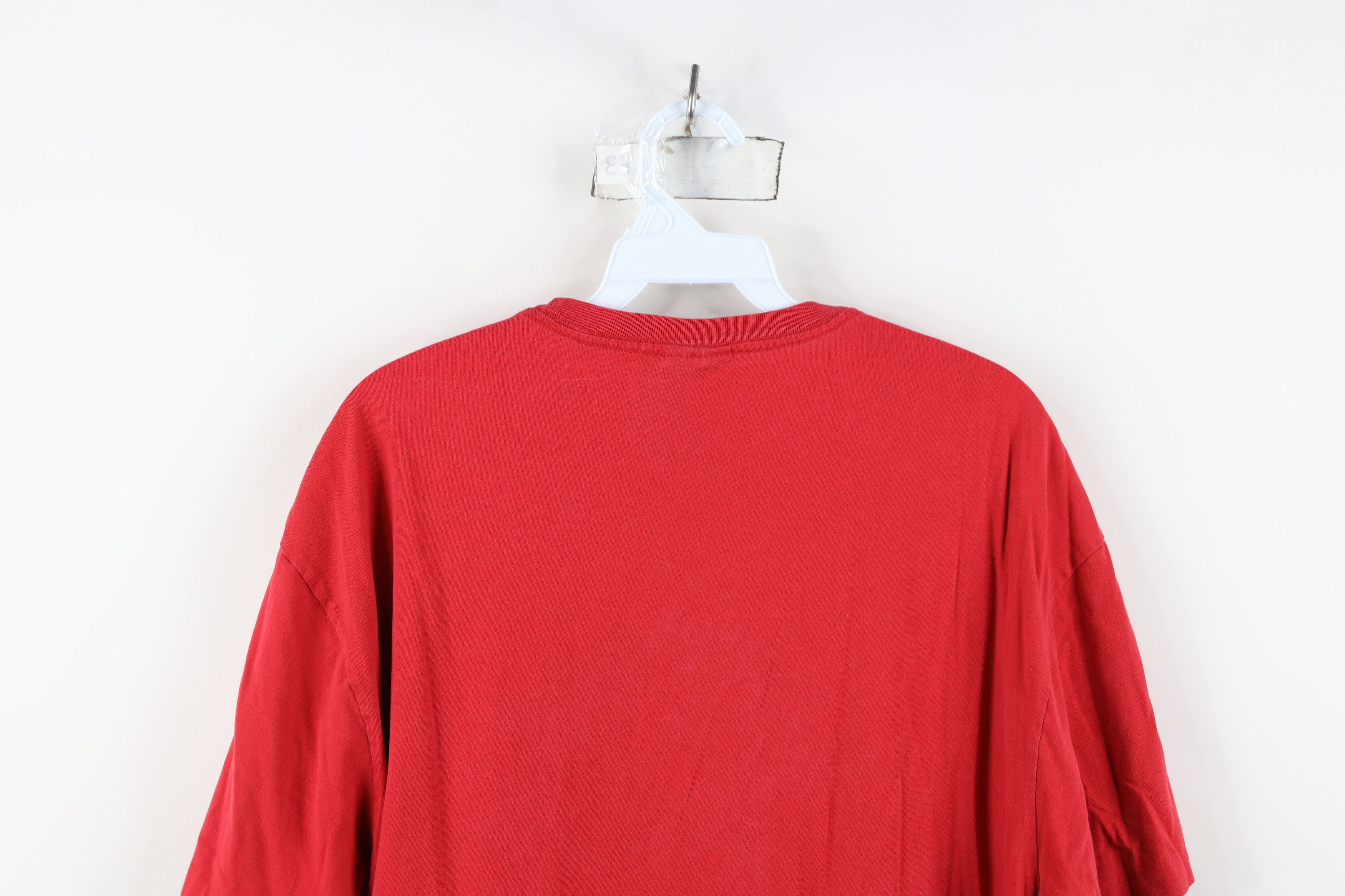 Ralph Lauren Vintage 90s Ralph Lauren Pocket T-Shirt Red Cotton USA Size US M / EU 48-50 / 2 - 14 Thumbnail