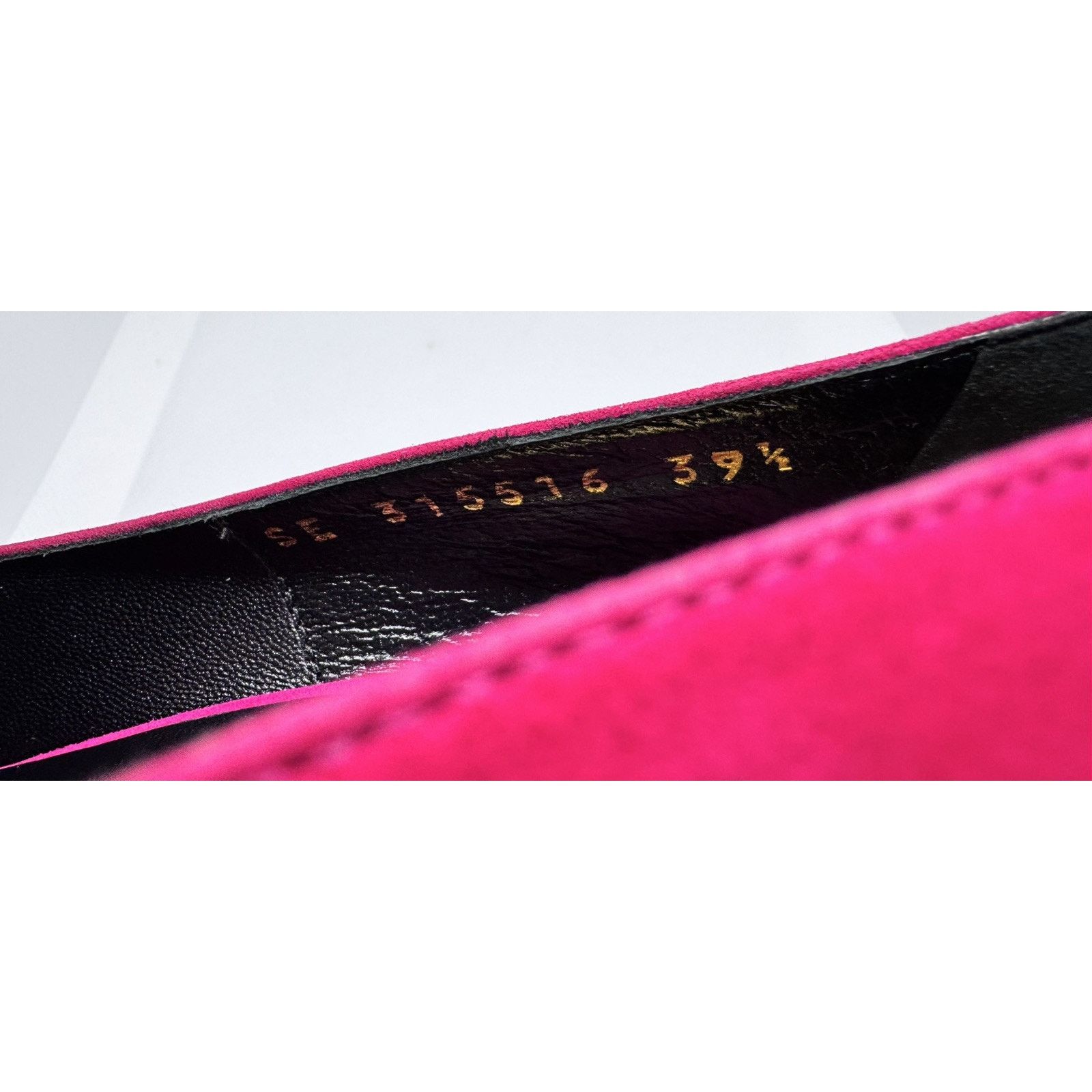 Saint Laurent Paris SAINT LAURENT SUEDE LEATHER TRIBTOO PUMPS PINK 39.5/9 Size US 9 / IT 39 - 9 Thumbnail