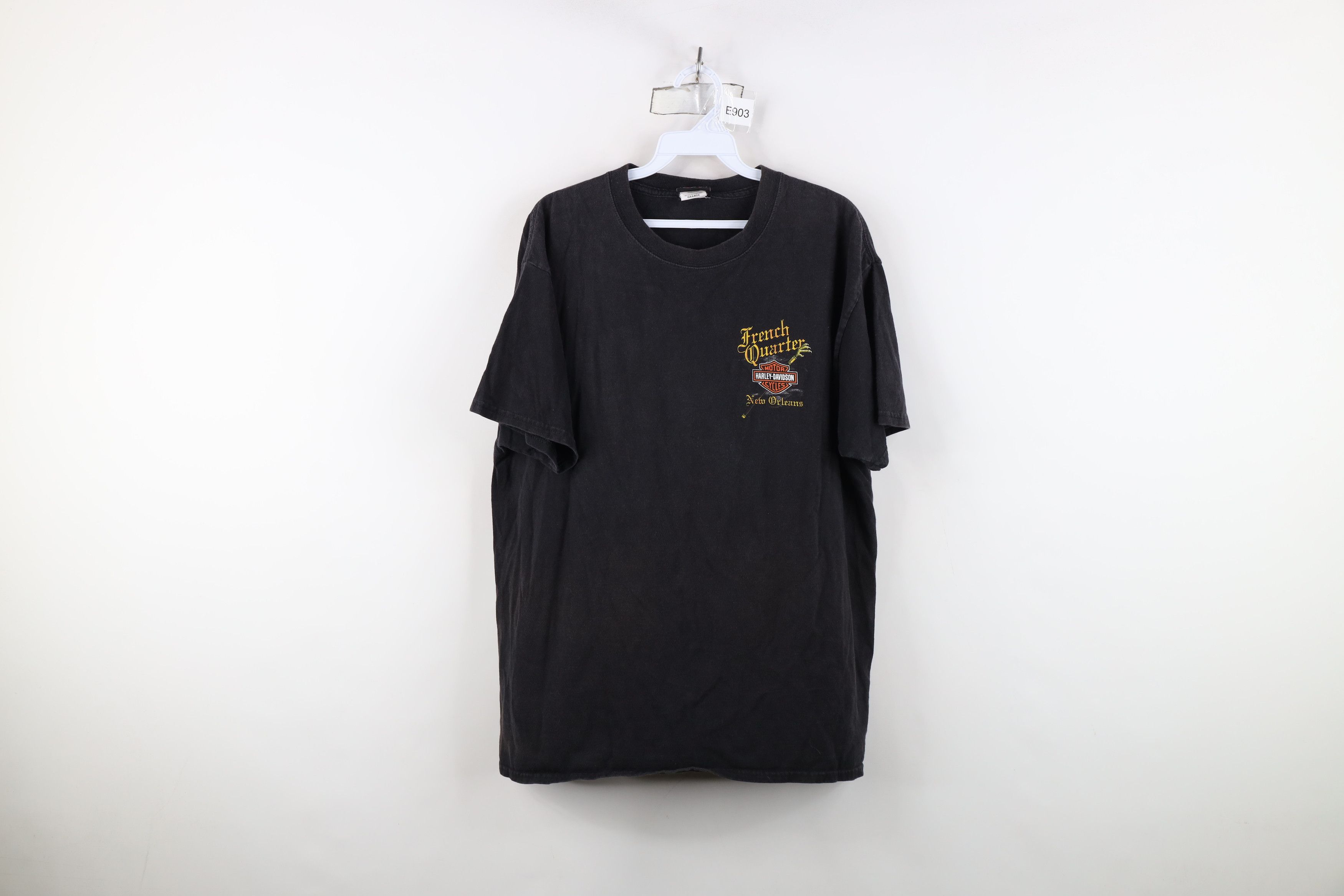Harley Davidson Vintage Y2K Harley Davidson Orleans French Quarter T-Shirt Size US L / EU 52-54 / 3 - 1 Thumbnail