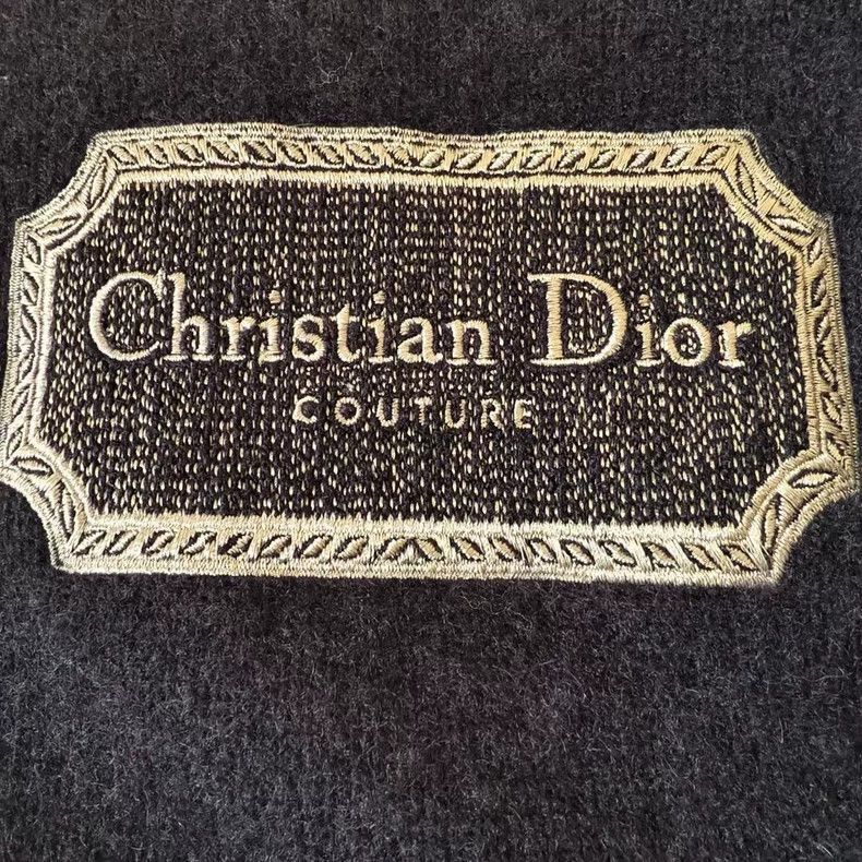 Dior DIOR Logo Embroidered Cashmere Knit Sweater-2505 Size US S / EU 44-46 / 1 - 4 Thumbnail