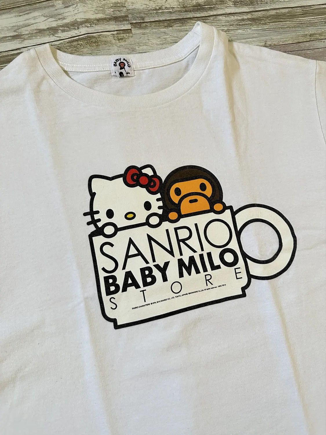Bape Hello Kitty Baby Milo Tee | Grailed