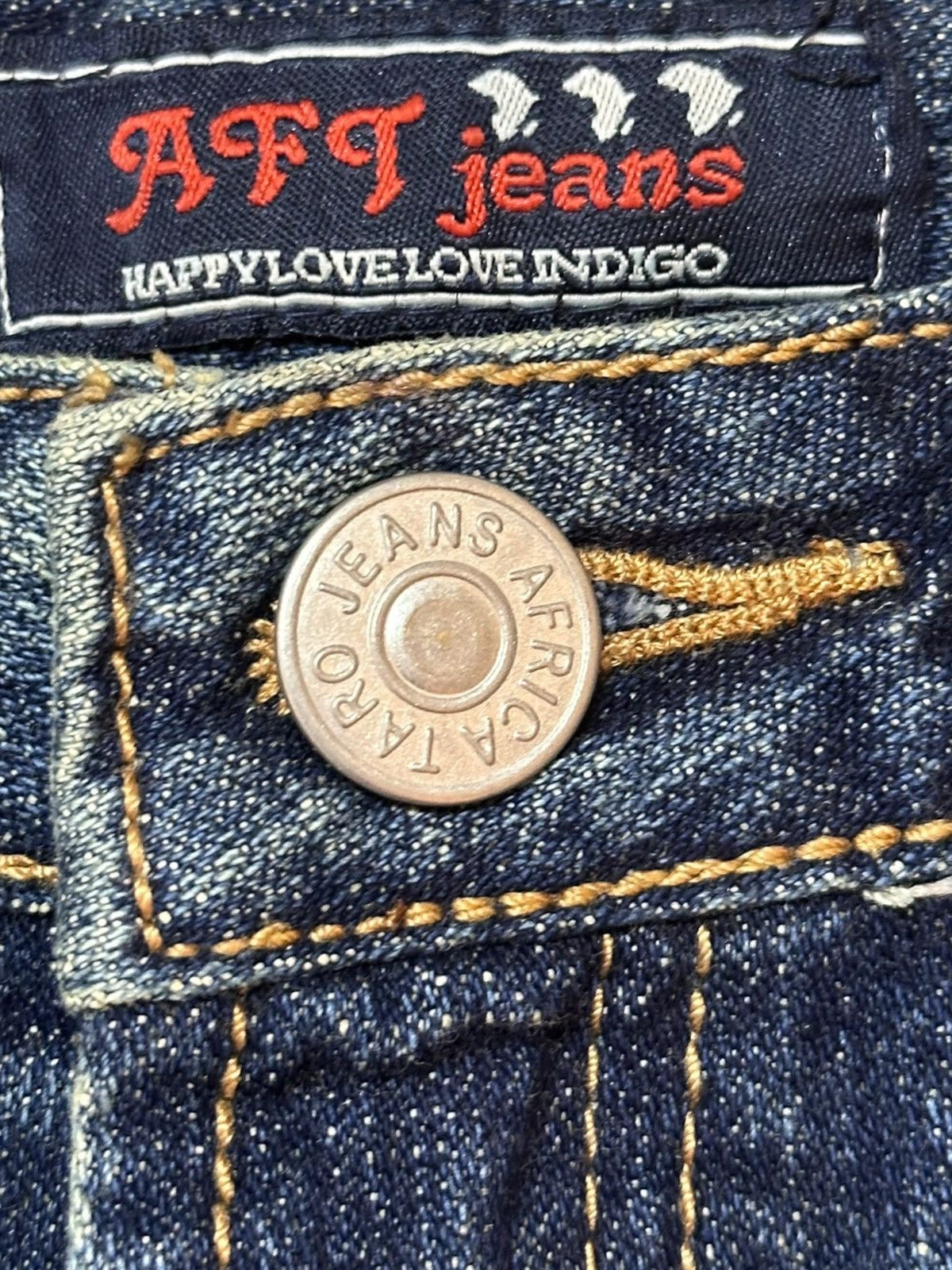 LITTLE AFRICA Vintage Africa Taro 10 Low Rise Ripped Distressed Denim Size US 29 - 8 Thumbnail