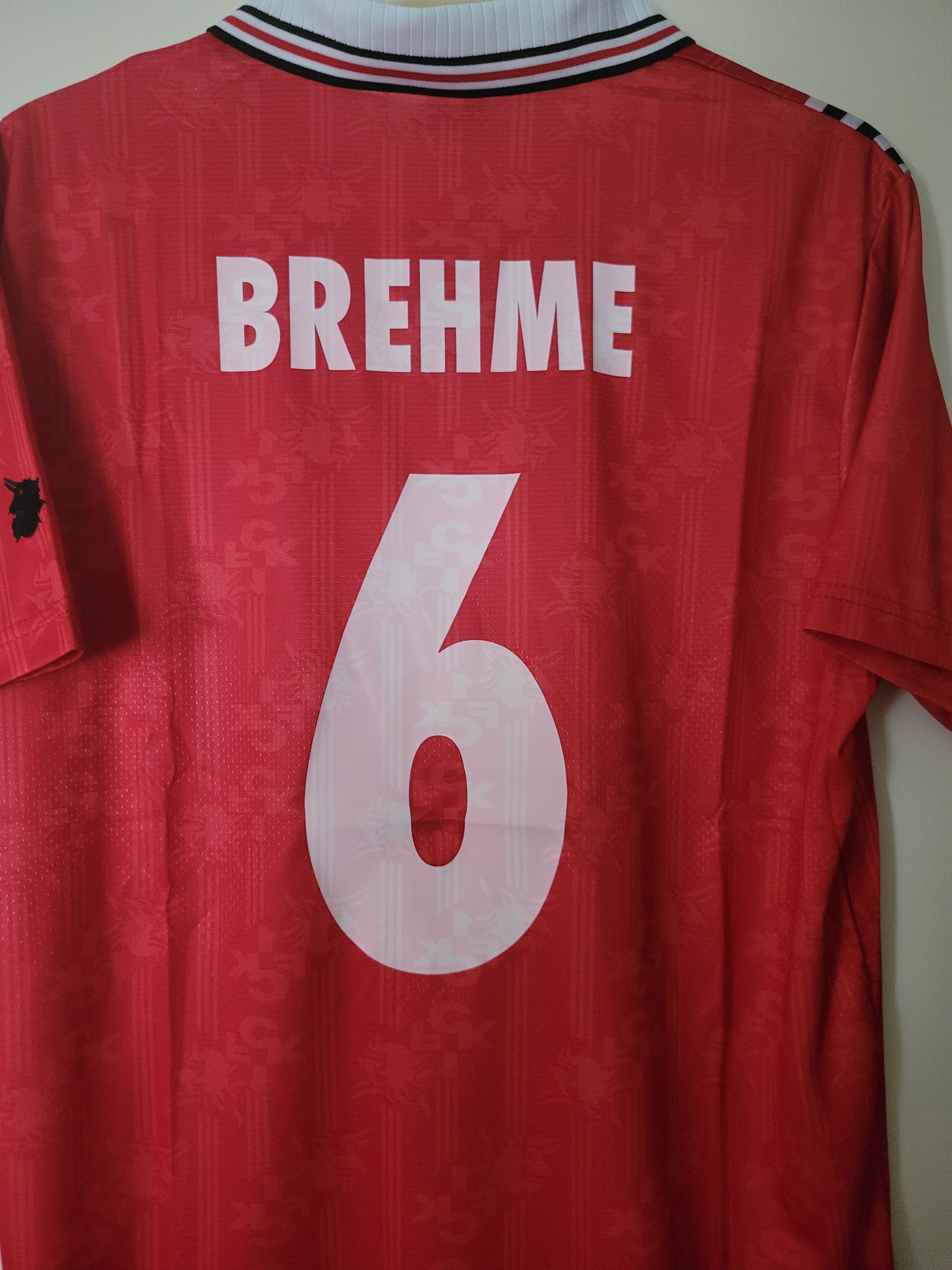 Other Brehme 6 Kaiserslautern 1997 Fußball vintage Trikot Jersey Size US L / EU 52-54 / 3 - 2 Thumbnail