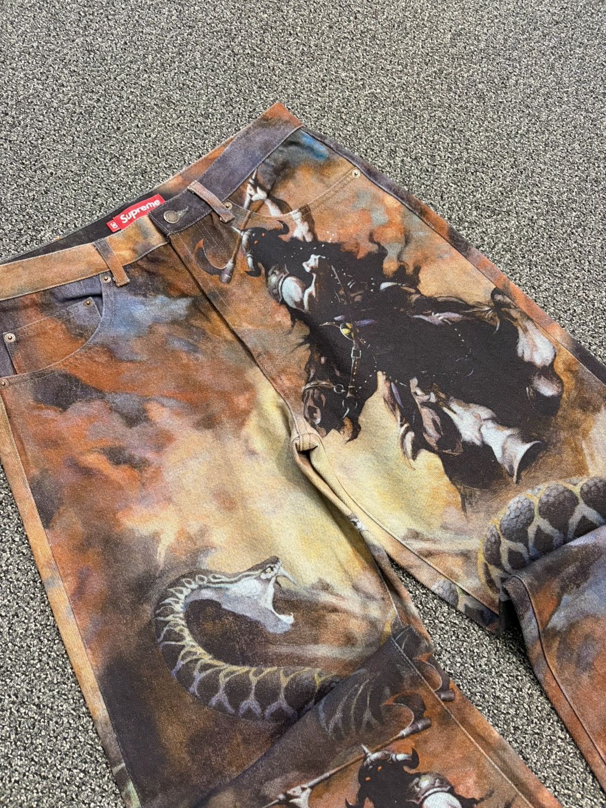 Supreme Supreme "Frank Frazetta" Jeans Size US 30 / EU 46 - 3 Thumbnail