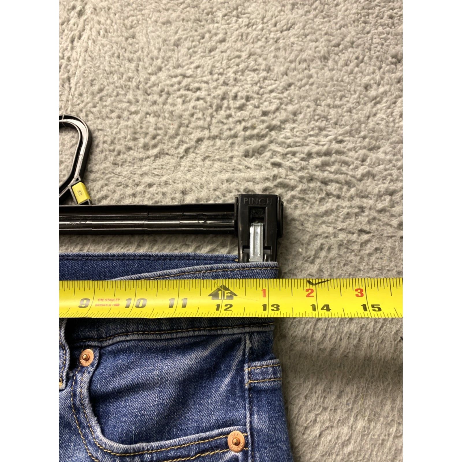 Gap Gap Womens Waist 25 Regular Skinny Pockets Denim Blue Jeans Leggings /129-31 Size 42" / US 20 - 5 Thumbnail