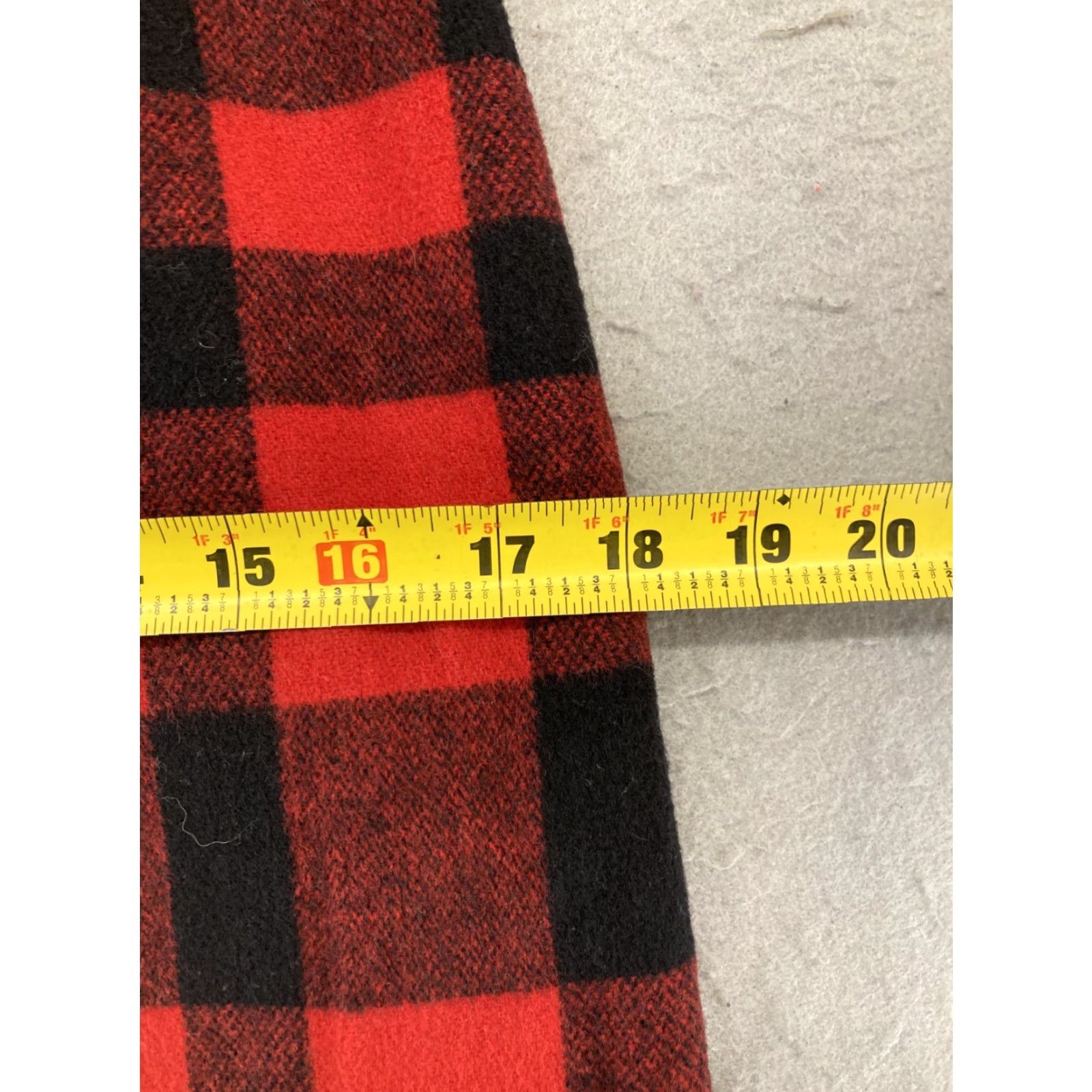 Vintage Limited America Women's Wool Plaid Mini Skirt 8 Red & Black Retro 90s Preppy Denim Style Short Length Size 30" / US 8 / IT 44 - 5 Thumbnail