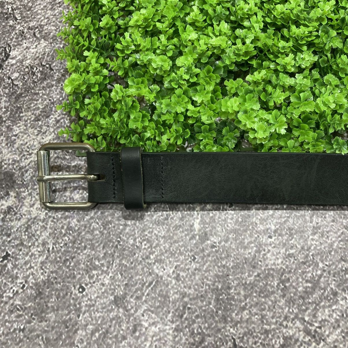 Undercover UNDERCOVER Jun Takahashi Leather Belt Black Silver Buckle Size ONE SIZE - 2 Thumbnail